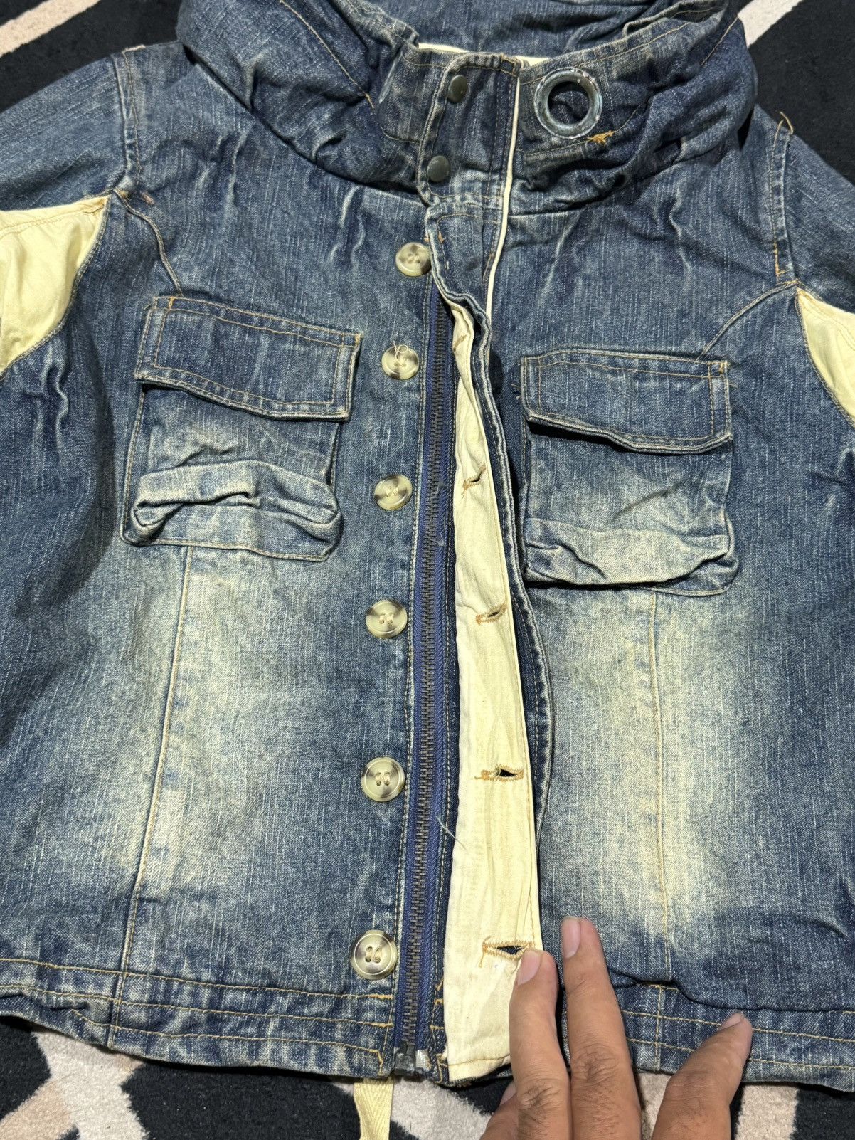 GOA Bono Denim Jacket Japanese Archived Cheeno Lgb Goa Styled Size US M / EU 48-50 / 2 - 6 Thumbnail