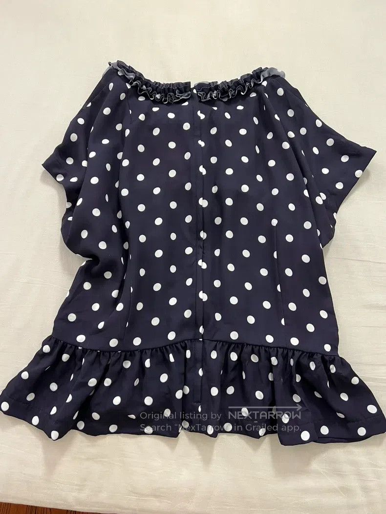 Comme des Garcons Comme des Garcons Lace Polka Dot Top Size S / US 4 / IT 40 - 6 Thumbnail