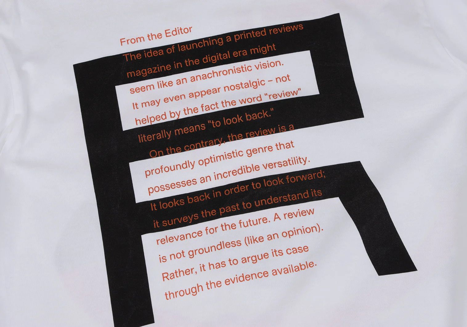 Junya Watanabe Printed T-Shirt in Black, White, and Orange, Size M Size US M / EU 48-50 / 2 - 12 Thumbnail