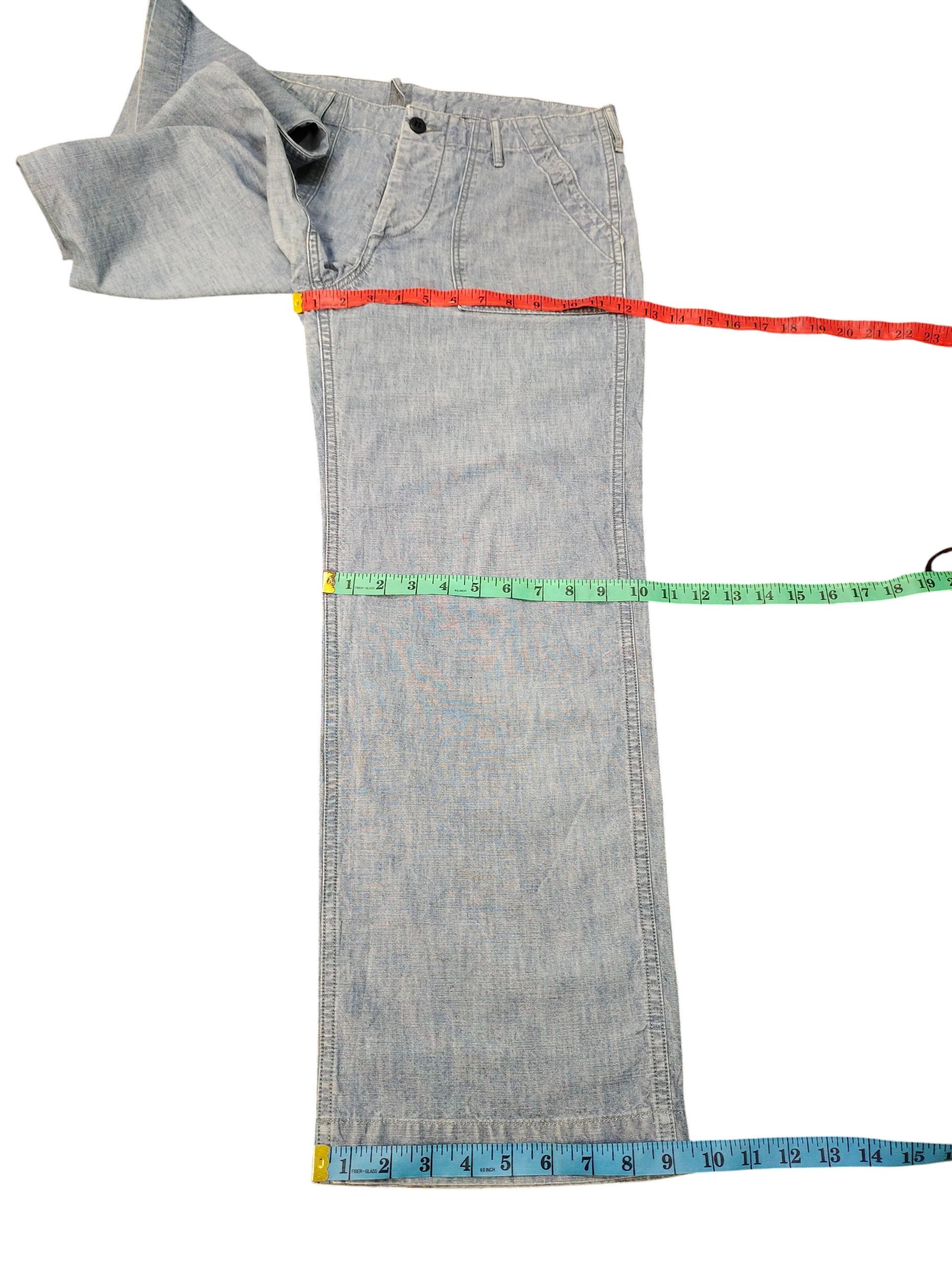 Danton Loose Pants Danton Buckle Back Fatigue Wide Leg Size US 32 / EU 48 - 15 Thumbnail