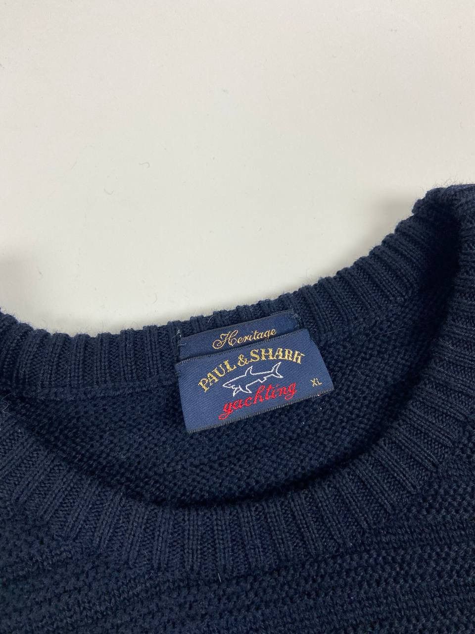 Paul & Shark Paul & Shark Yachting Heritage 100% Virgin Wool Sweater Size US XL / EU 56 / 4 - 9 Thumbnail