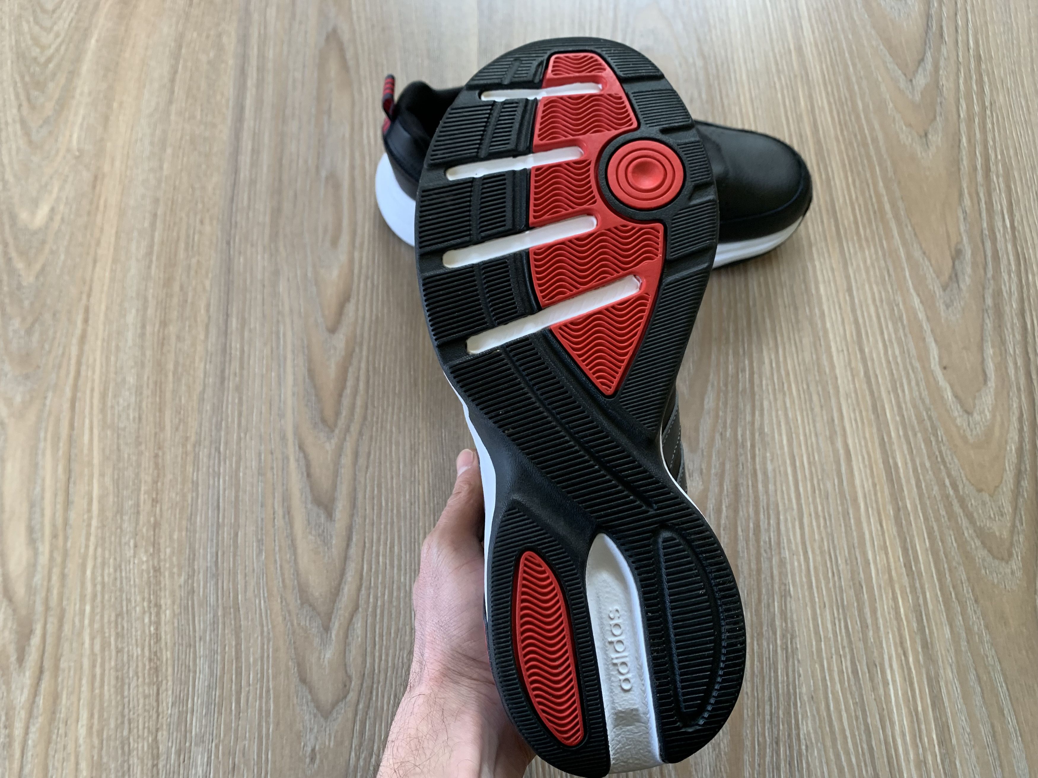 Mens Adidas Strutter Black Sneakers