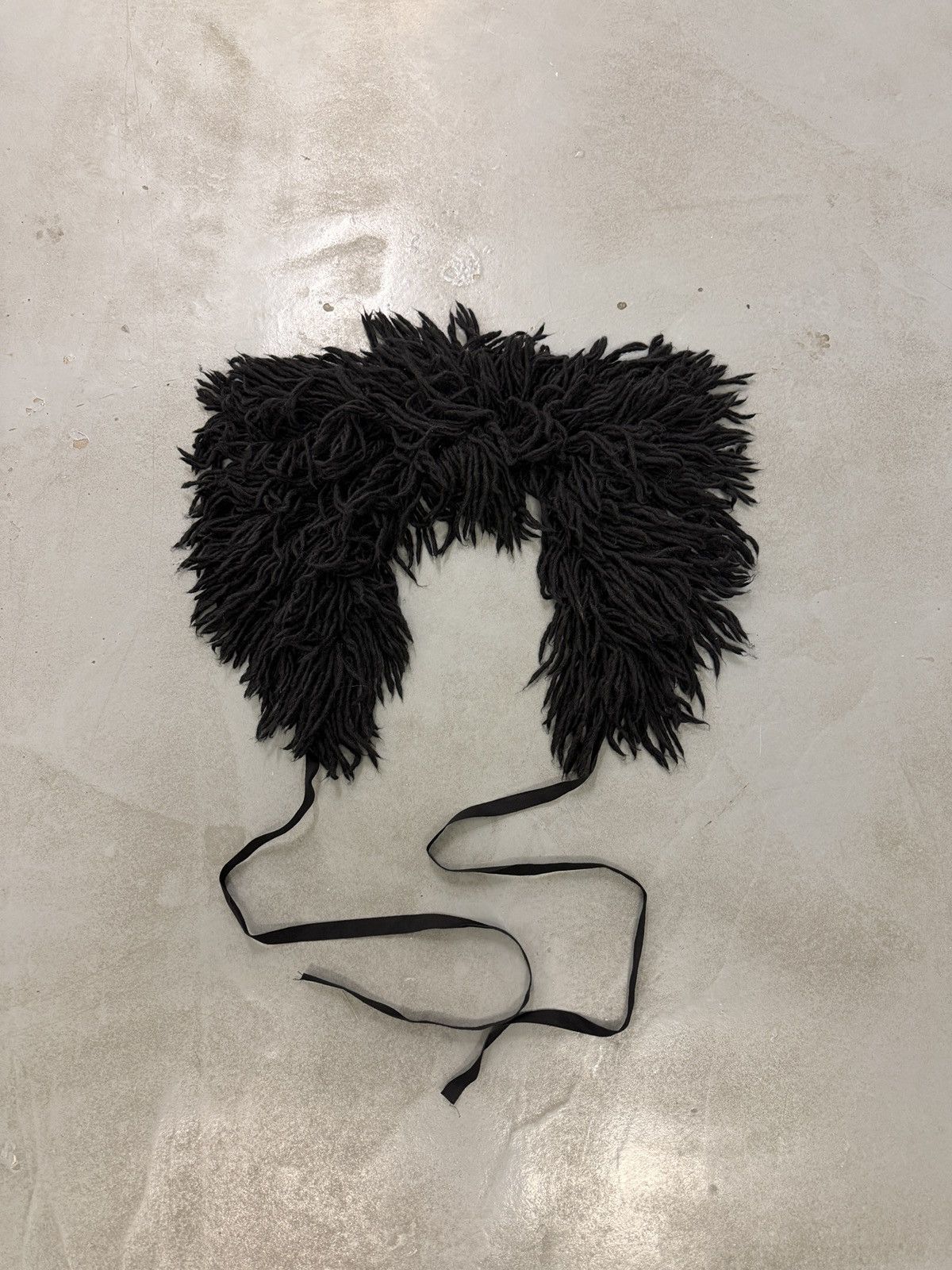 Maison Margiela Maison Martin Margiela AW2003 Alpaca Shag Chubby Scarf Size ONE SIZE - 1 Thumbnail
