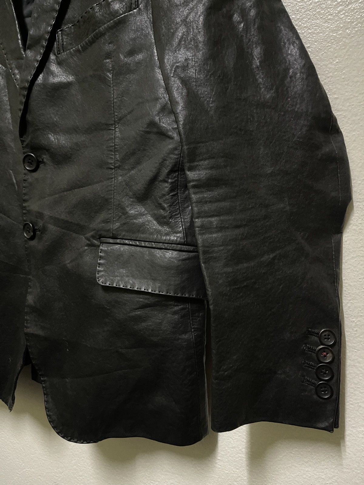 Paul Smith Paul Smith Leather Jacket Blazer Size US S / EU 44-46 / 1 - 6 Thumbnail