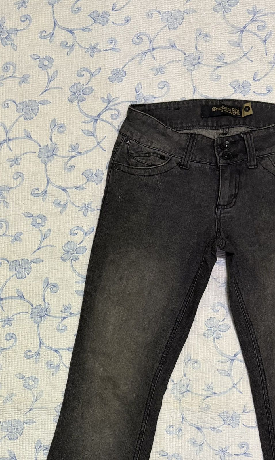 Vintage Celebrity Pink Jeans Streetwear Flared Denim Size US 28 / EU 44 - 6 Thumbnail