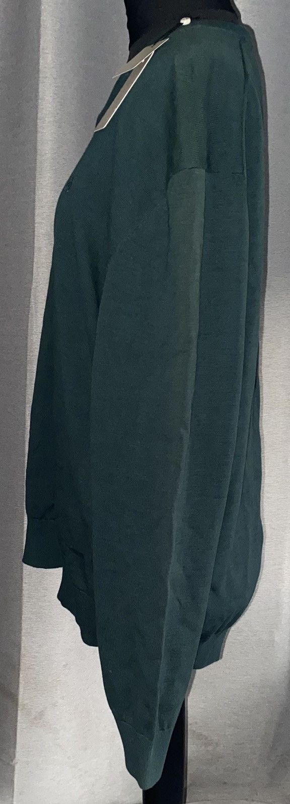 Bugatti Bugatti - BNWT - V-Neck Sweater - Green - XL - Cotton Size US XL / EU 56 / 4 - 11 Thumbnail
