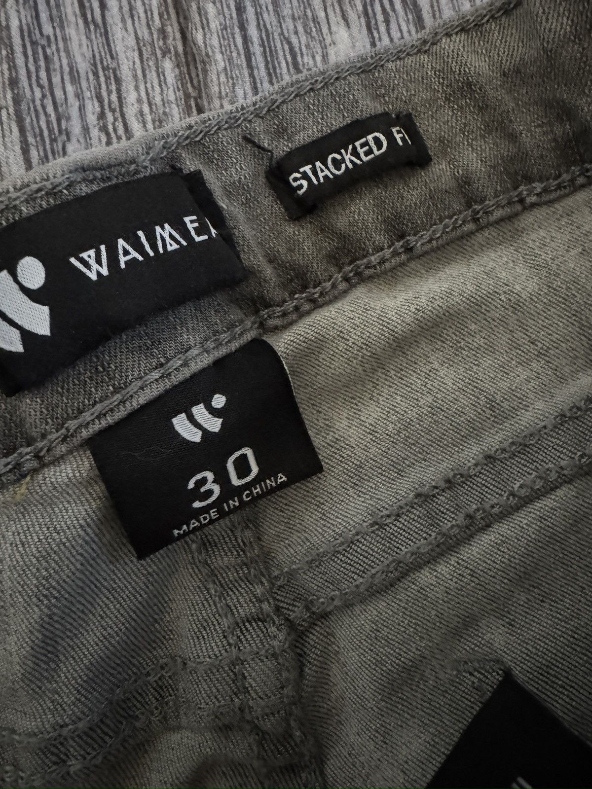Japanese Brand Distressed denims Size US 31 - 6 Thumbnail