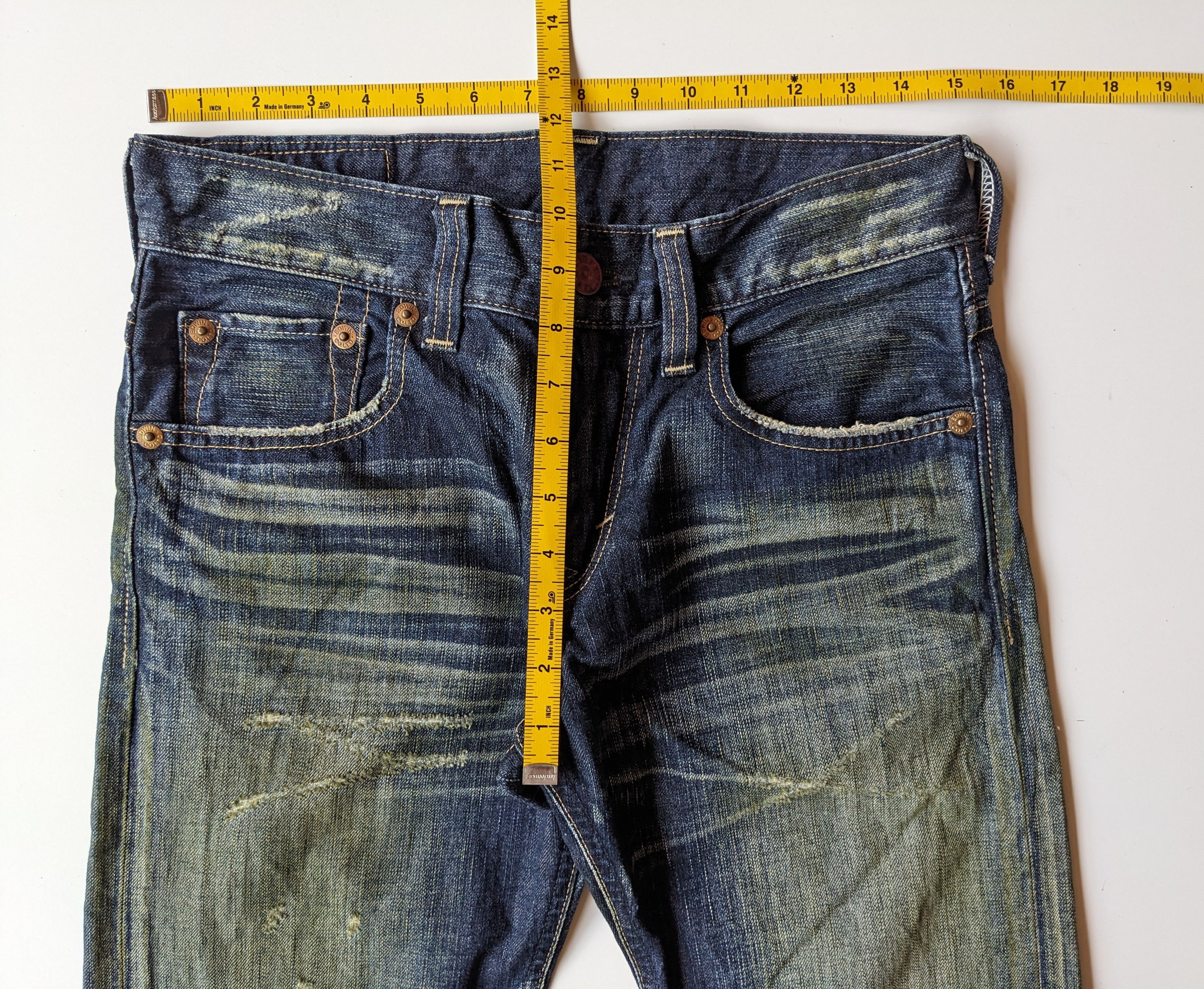 Edwin × GOSTAR DE FUGA × If Six Was Nine Edwin 503 mud wash flare distressed jeans Size US 30 / EU 46 - 8 Thumbnail