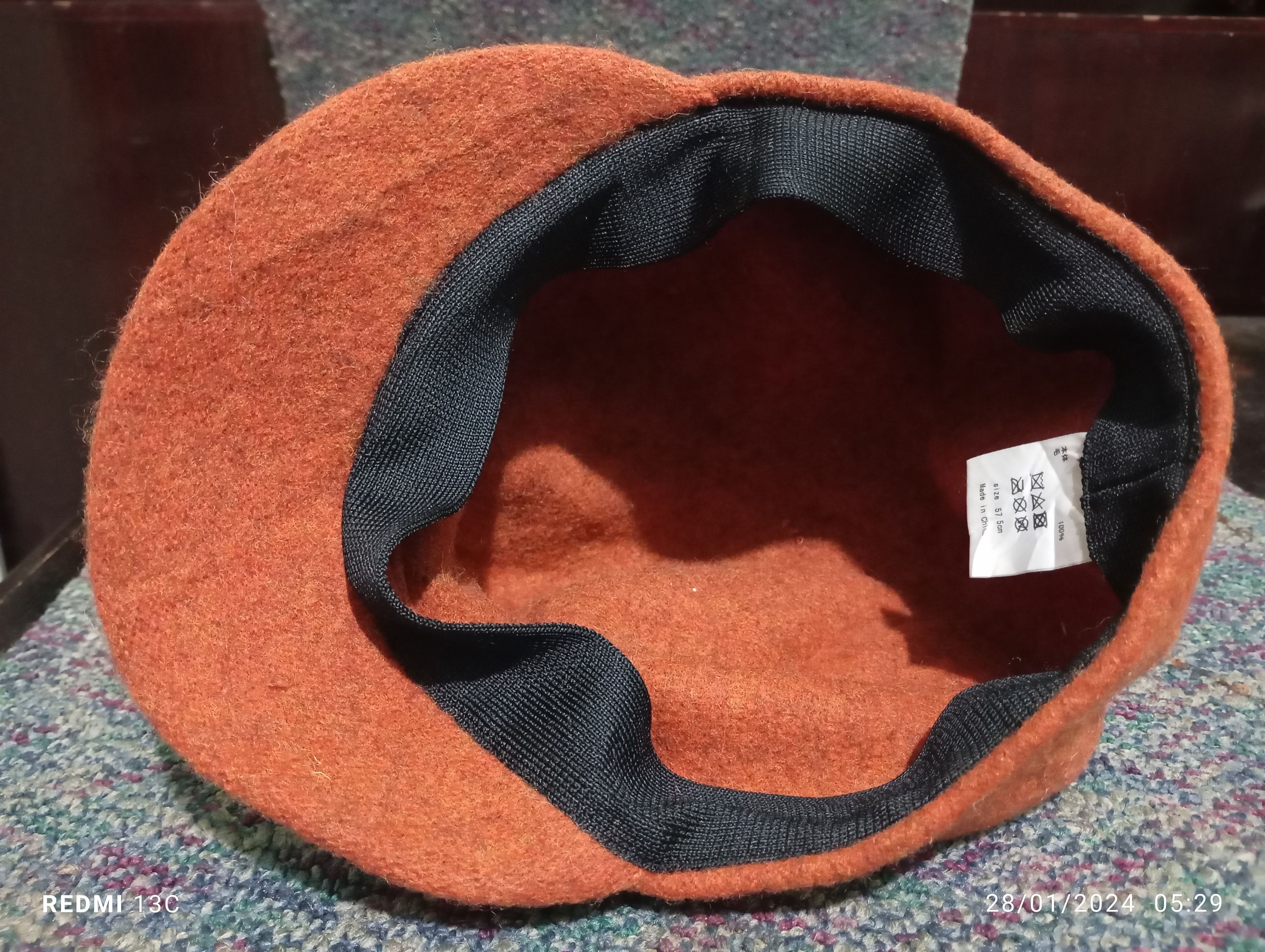 Vintage Vintage Wool Newsboy Cap Hat Size ONE SIZE - 2 Thumbnail