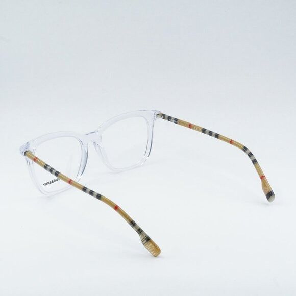 Burberry Burberry BE2390 3889 Eyeglasses Square 52mm Transparent Fram Size ONE SIZE - 6 Thumbnail