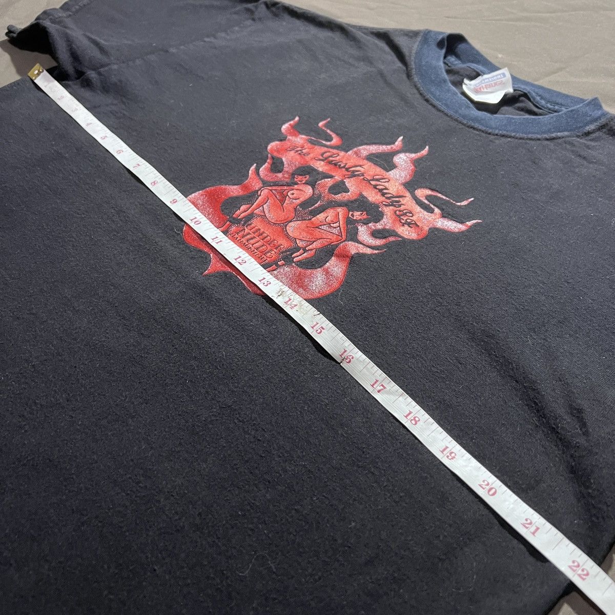 Vintage Vintage Y2K Lusty Lady Under Nude Strip Club Tee sexy Size US L / EU 52-54 / 3 - 6 Thumbnail