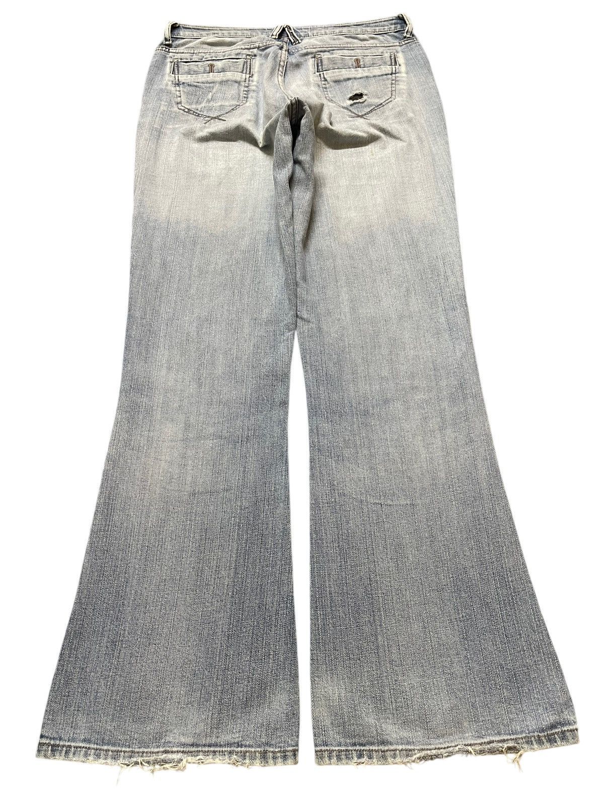 Hysteric Glamour Vintage Japanese Brand Faded Wash Style Wide Leg Jeans Size US 30 / EU 46 - 2 Thumbnail