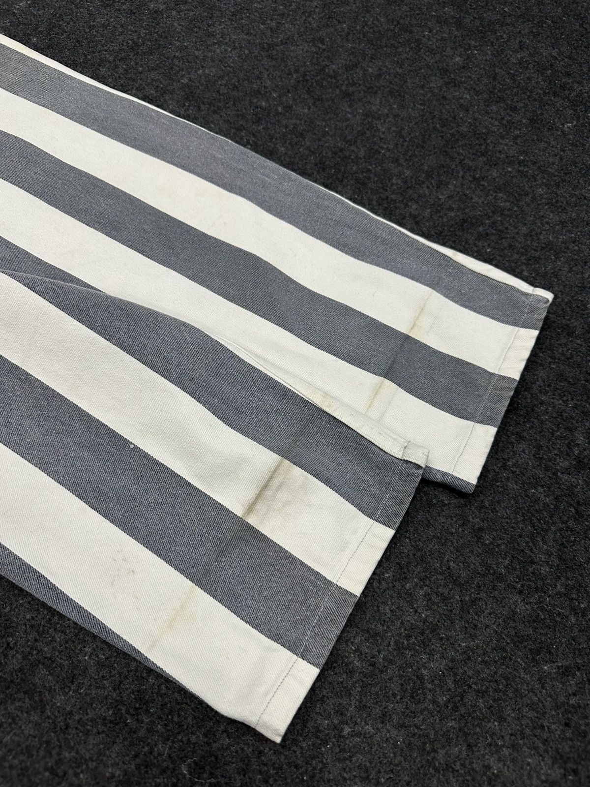 Boy London × Vintage Vintage Boy London Stripe Denim Size 31 F37 Size US 31 - 7 Thumbnail