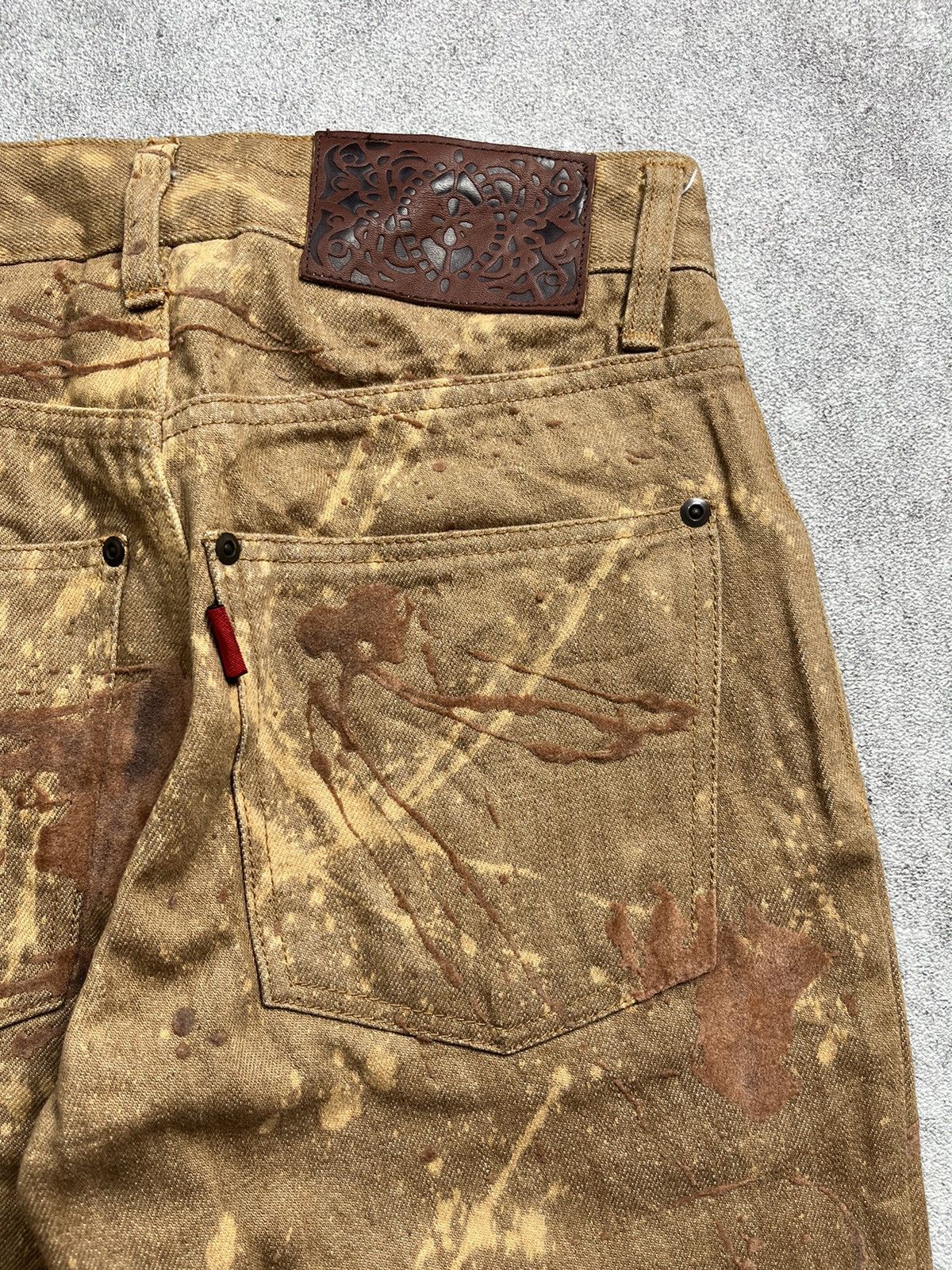 If Six Was Nine × Yasuyuki Ishii × Yoshiyuki Konishi Yoshiyuki Konishi Ficce Uomo Splash Pants Size US 27 - 6 Thumbnail