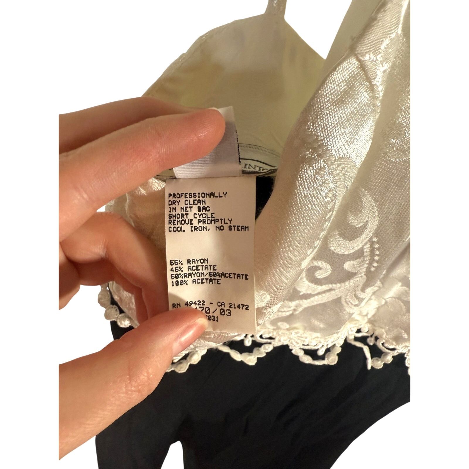 Jessica McClintock Vtg 90s Jessica McClintock Gunne Sax Brocade Mini Dress Size XL / US 12-14 / IT 48-50 - 5 Thumbnail