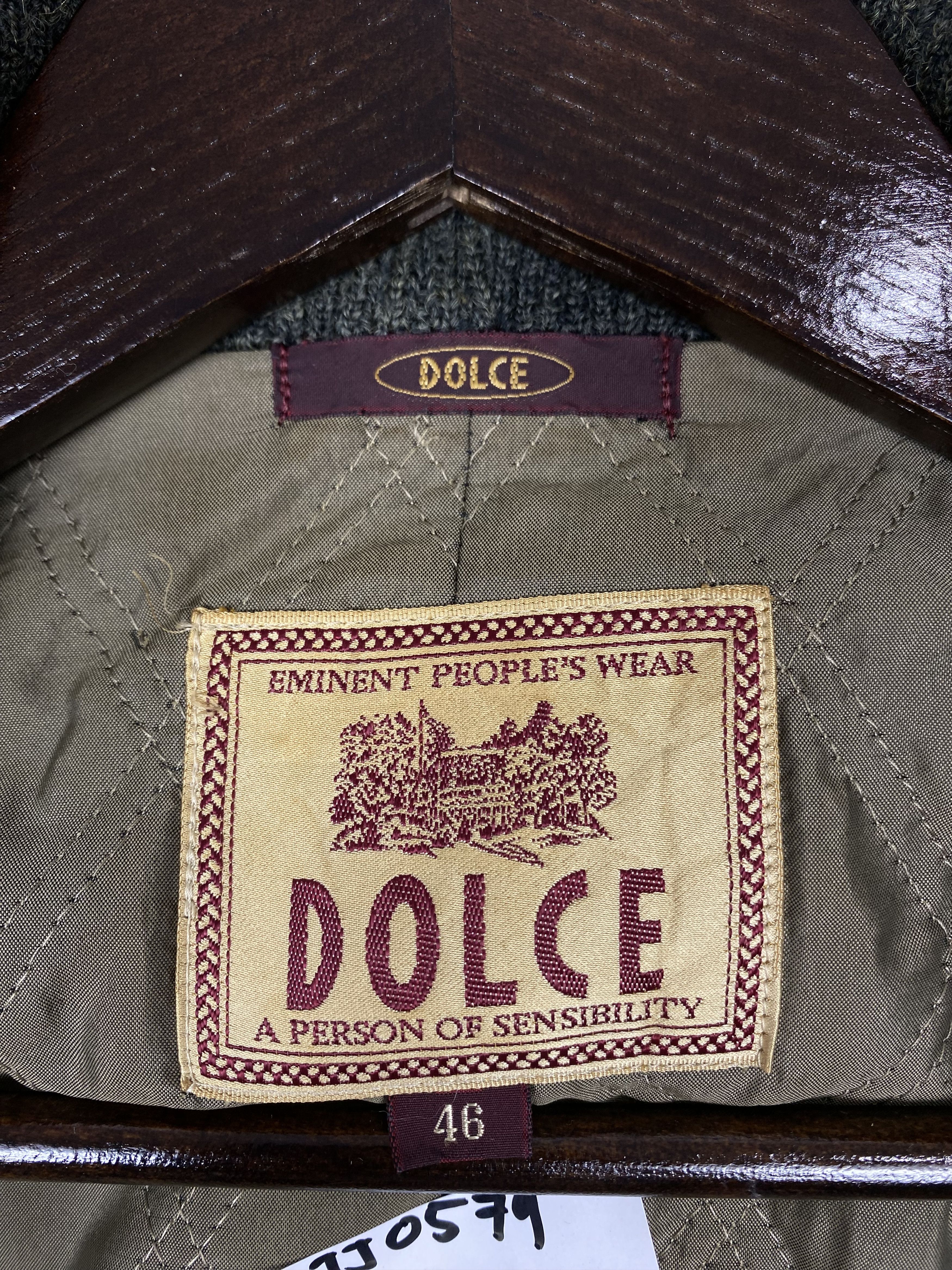 Japanese Brand Vintage Dolce Quilted Lining Right Zipper Seersucker Jacket Size US S / EU 44-46 / 1 - 10 Thumbnail