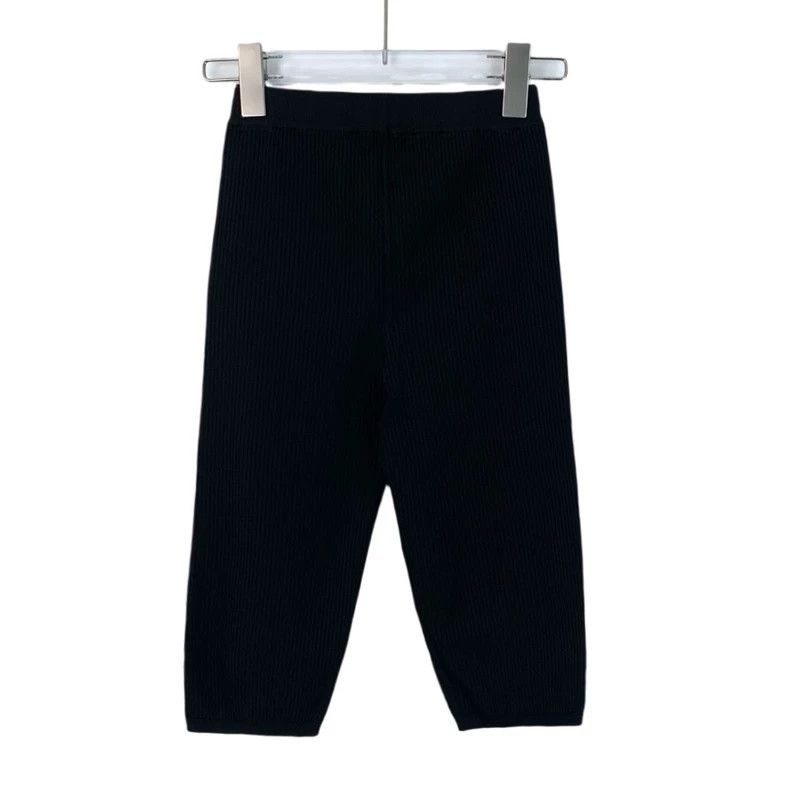 Saint Laurent Paris Saint Laurent size xs Black logo gold label casual knit wi Size US 28 / EU 44 - 2 Thumbnail