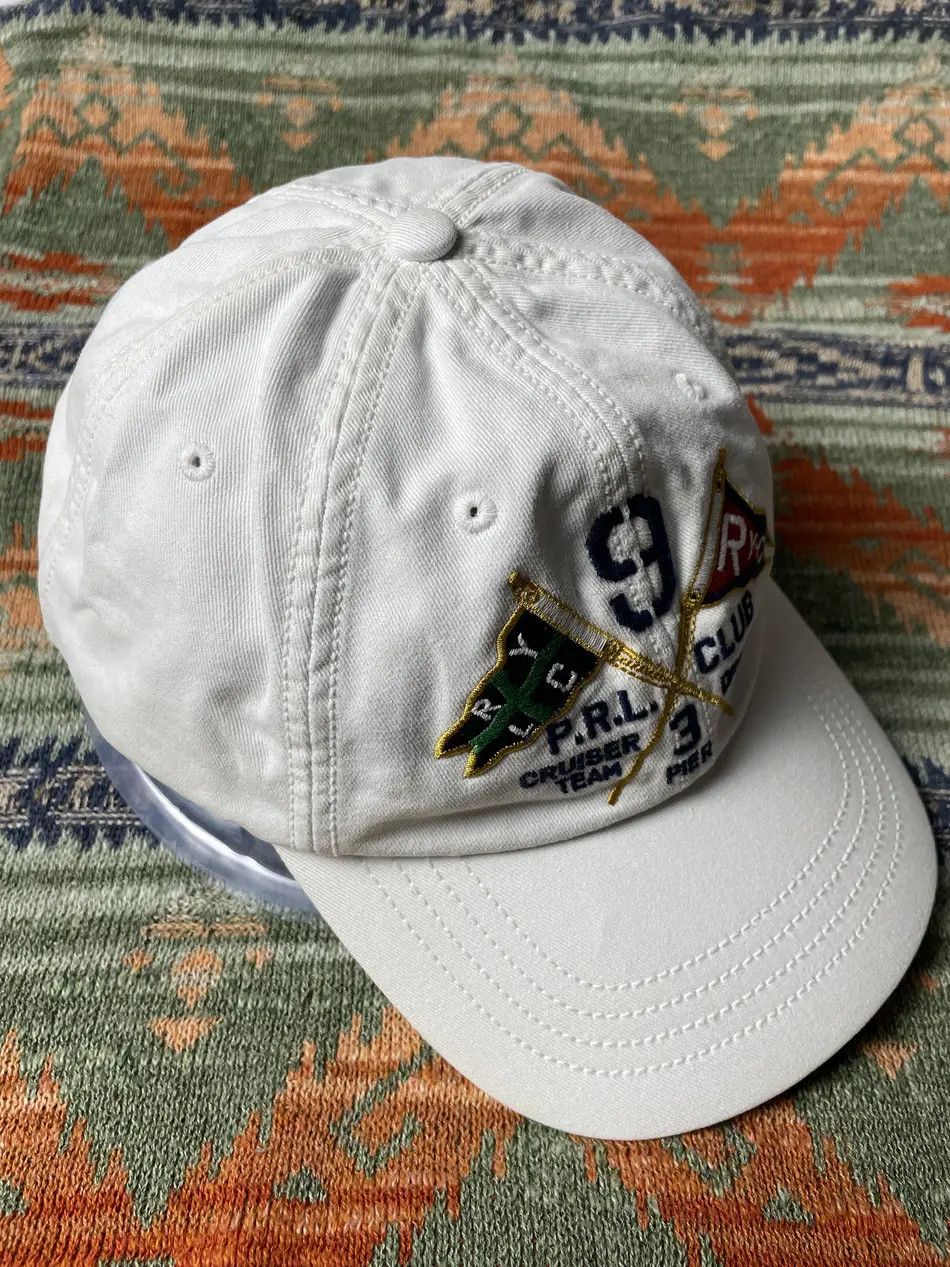Polo Ralph Lauren Polo Ralph Lauren Rare Leather Baseball Hat cap Size ONE SIZE - 2 Thumbnail