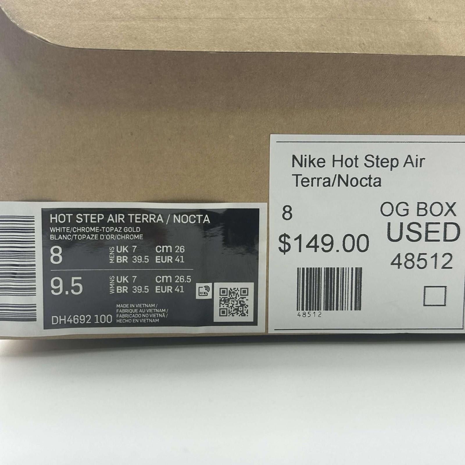 Nike Nike Hot Step Air Terra Nocta White 8 Used Size US 9.5 / EU 42-43 - 7 Thumbnail
