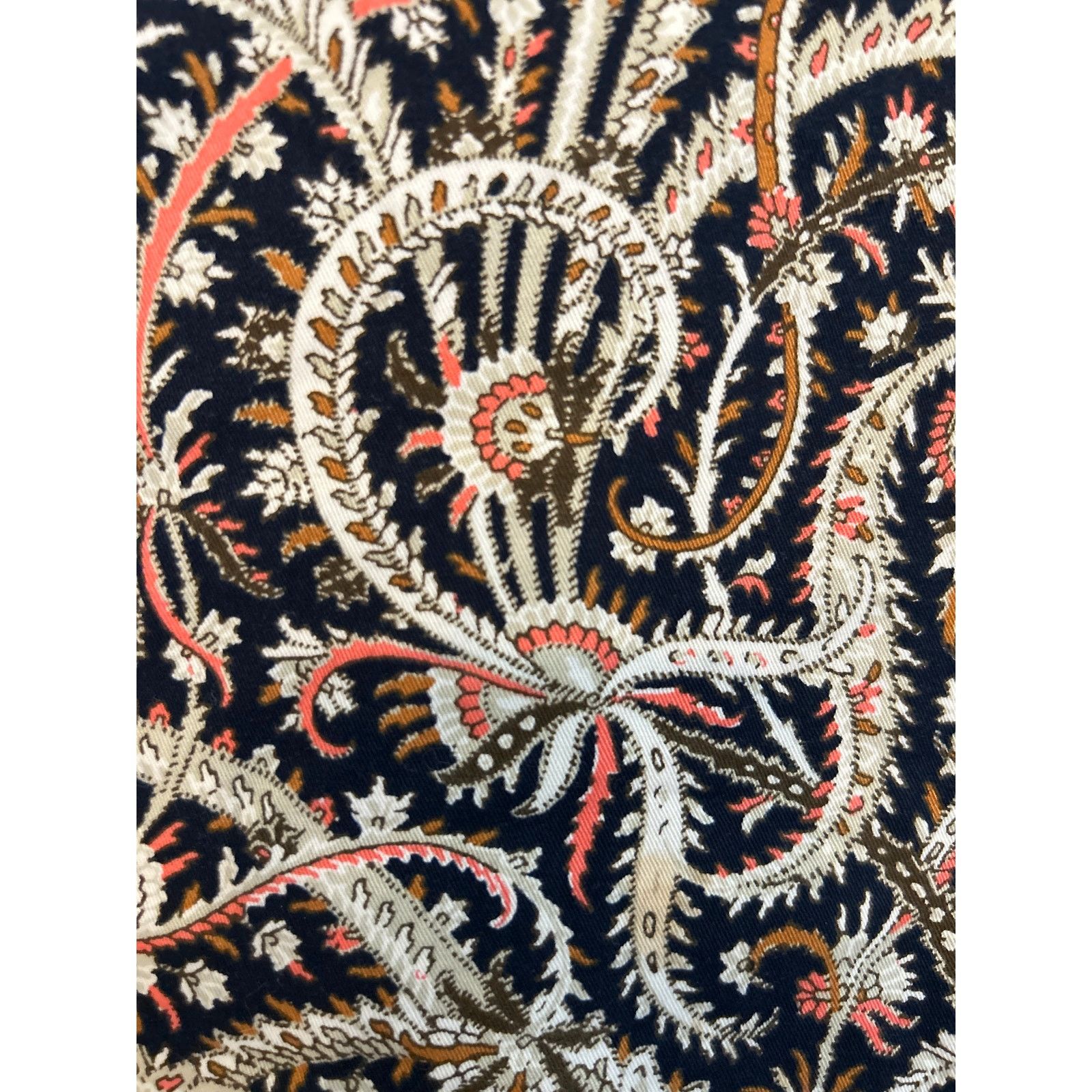 J.Crew J. CREW No 2 Pencil Skirt in Feather Paisley Navy Blue 6 Size 28" / US 6 / IT 42 - 5 Thumbnail