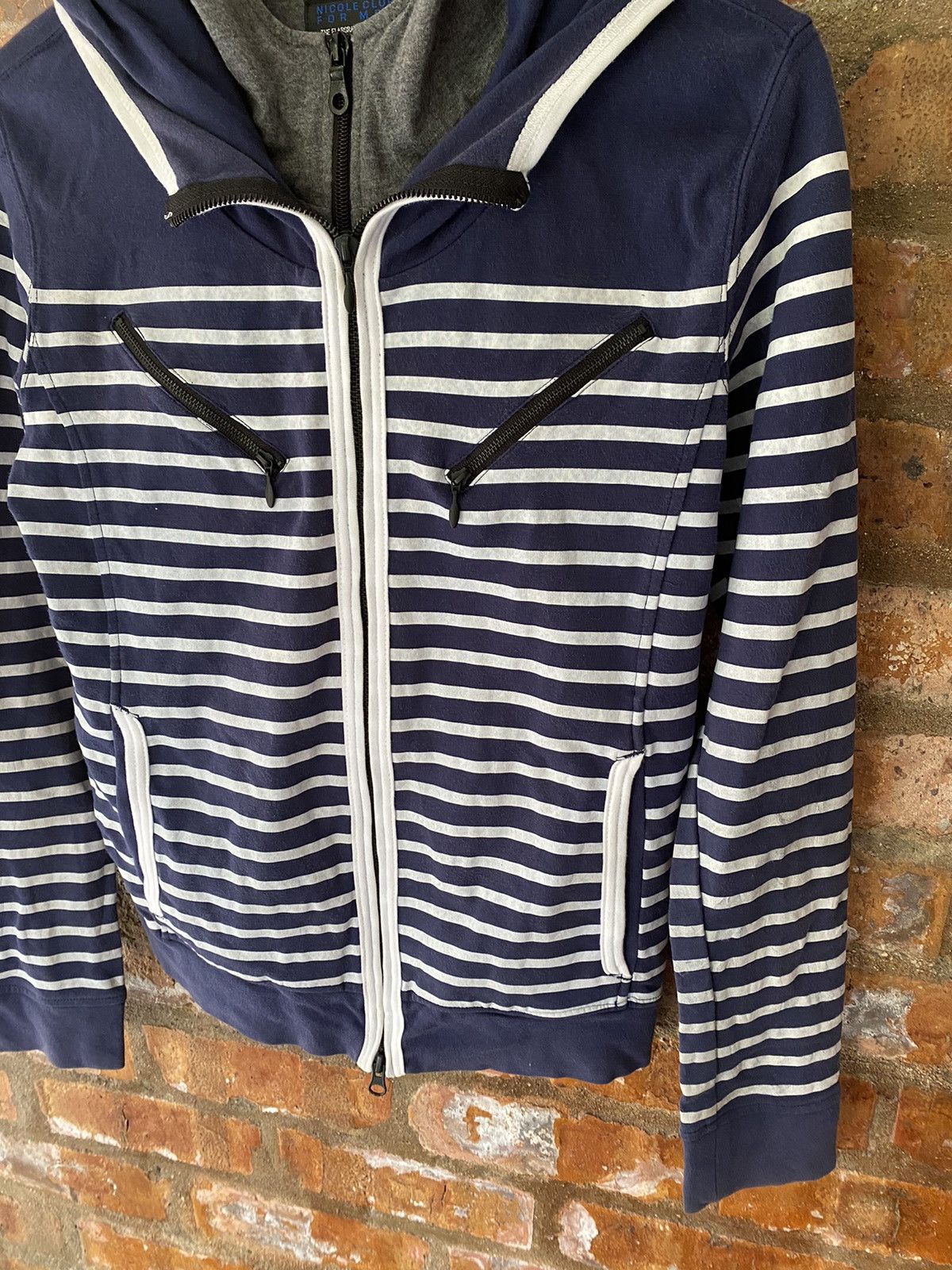 Nicole Club 2000s Double layer zipper hoodie Size US S / EU 44-46 / 1 - 6 Thumbnail