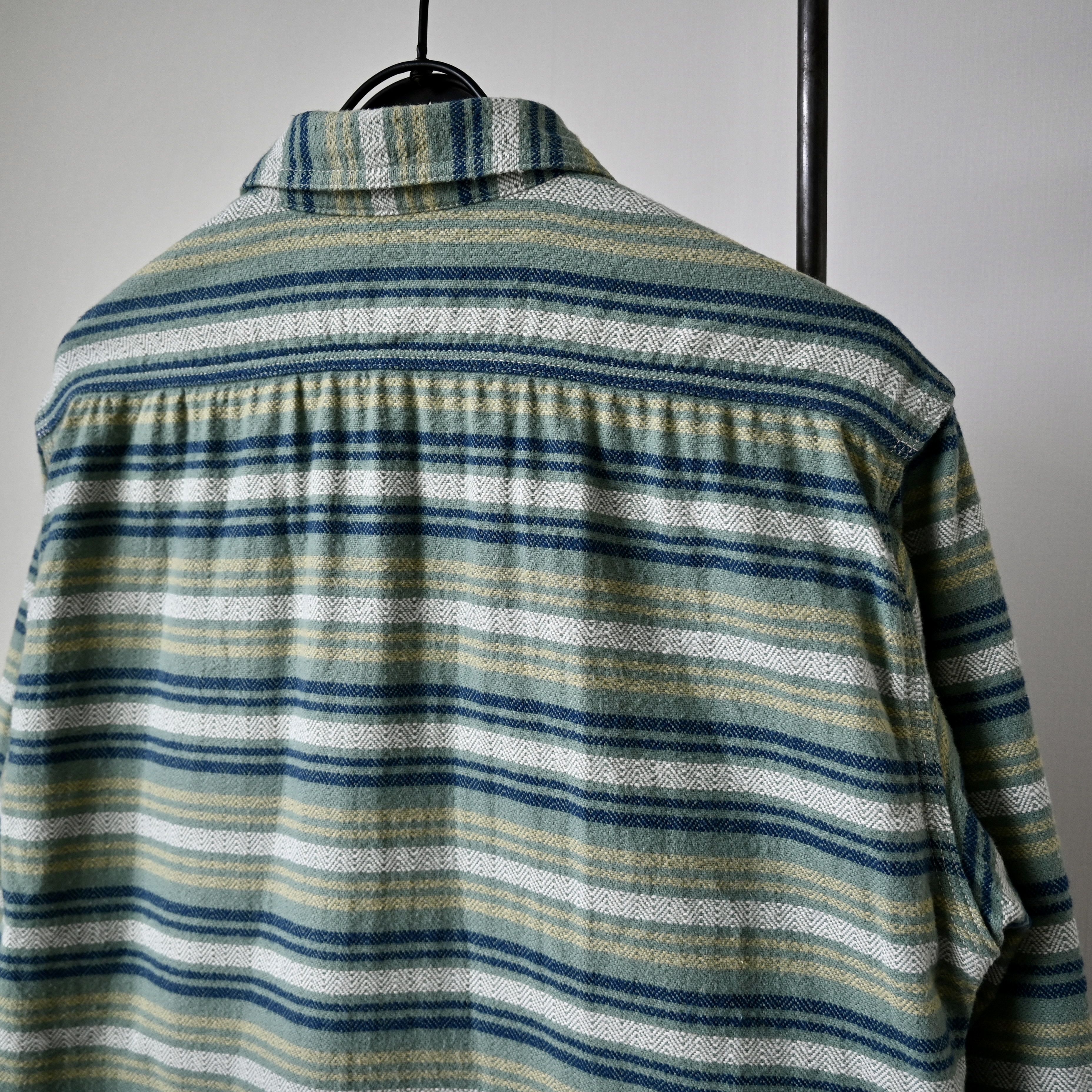 Momotaro Jeans MOMOTARO JEANS heavyweight flannel shirt, 44, made in Japan Size US L / EU 52-54 / 3 - 4 Thumbnail