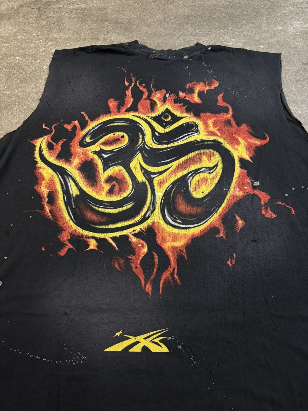 HELLSTAR Hellstar Inner Peace Skeleton Sleeveless T-Shirt, Black Size US S / EU 44-46 / 1 - 6 Thumbnail