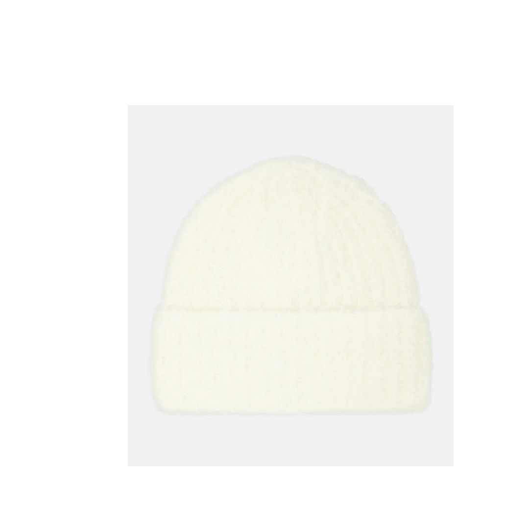 Toteme o1mle0525 Size: OS / Boucie Knit Cap / Hat Beanie in Bone Size ONE SIZE - 2 Thumbnail