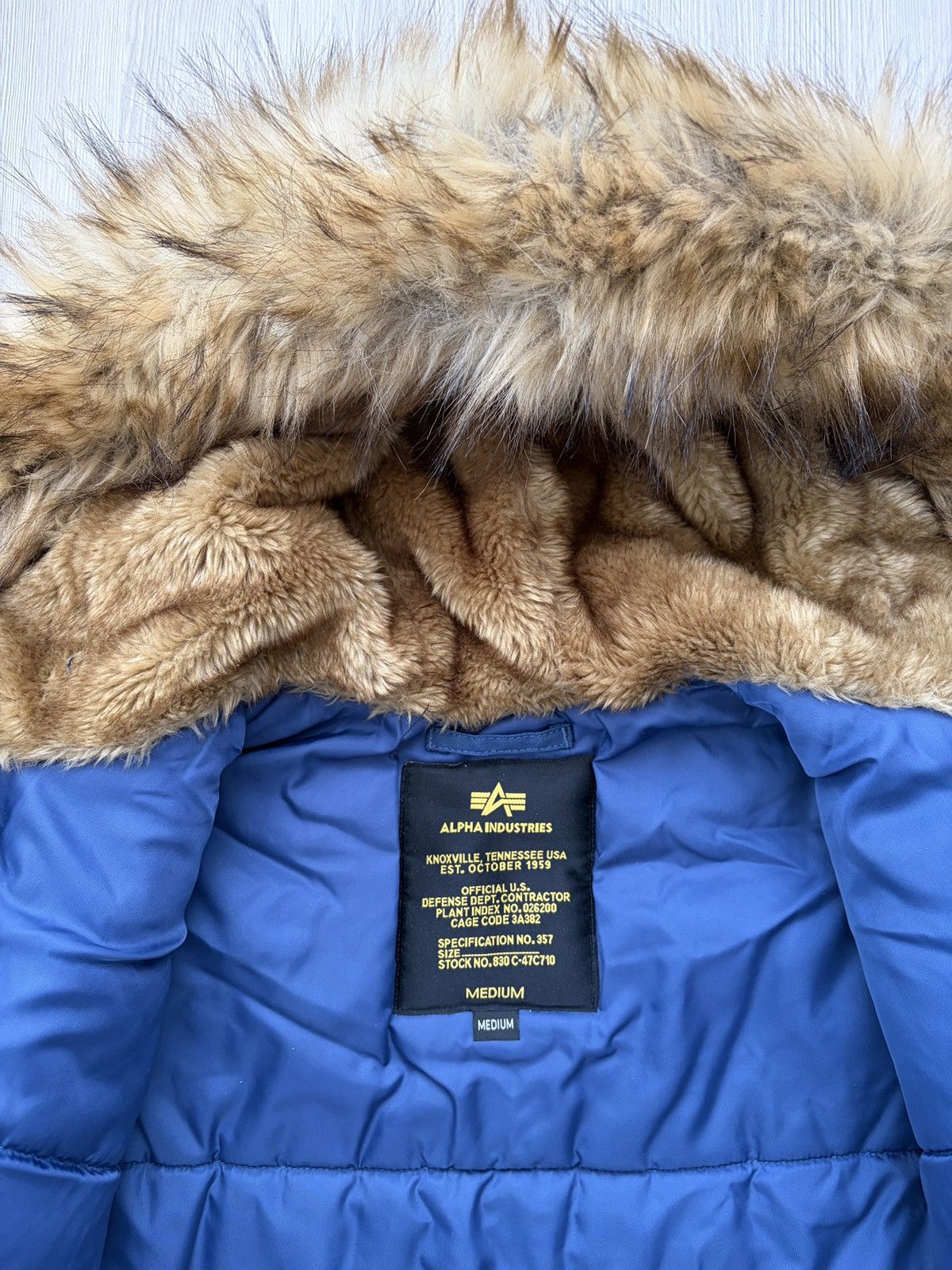 Alpha Industries Alpha Industries Polar n3B Extreme Expedition Blue Parka Size US M / EU 48-50 / 2 - 10 Thumbnail