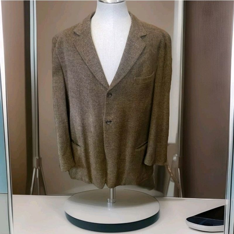 Ermenegildo Zegna Ermenegildo Zegna Men's Navy Blazer 46R $2,195 Size 46R - 1 Thumbnail