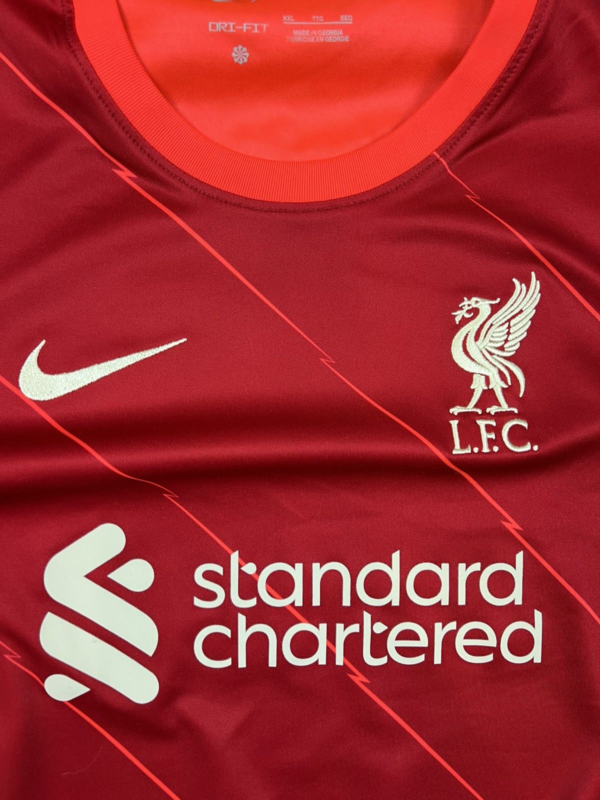 Nike Nike Liverpool 2021/2022 Home Kit Soccer Jersey Football Size US XXL / EU 58 / 5 - 2 Thumbnail