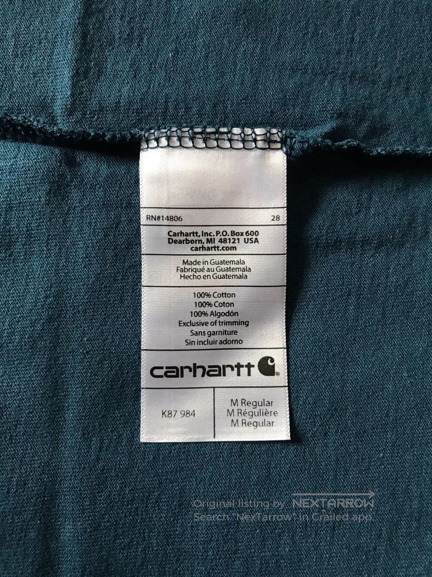 Carhartt Carhartt K87 Short. Size US M / EU 48-50 / 2 - 8 Thumbnail