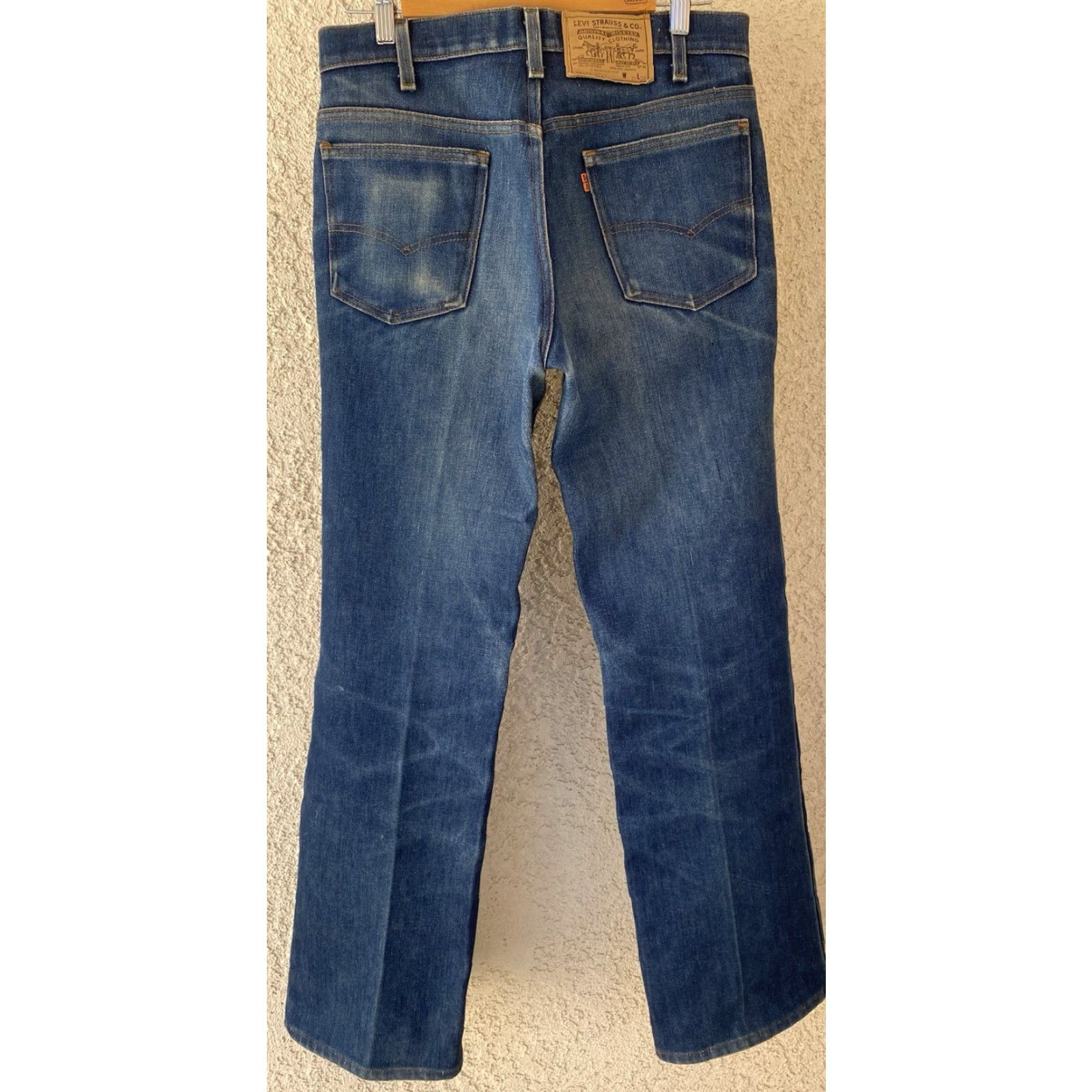 Levi's VINTAGE Levi’s Jeans Main Selling Point? Levi’s 2517 Denim Jeans W32 L32 Red Interior USA Made Regular 32 32 Blue 80s Cowboy Straight 5-Pocket Mens Size US 32 / EU 48 - 7 Thumbnail
