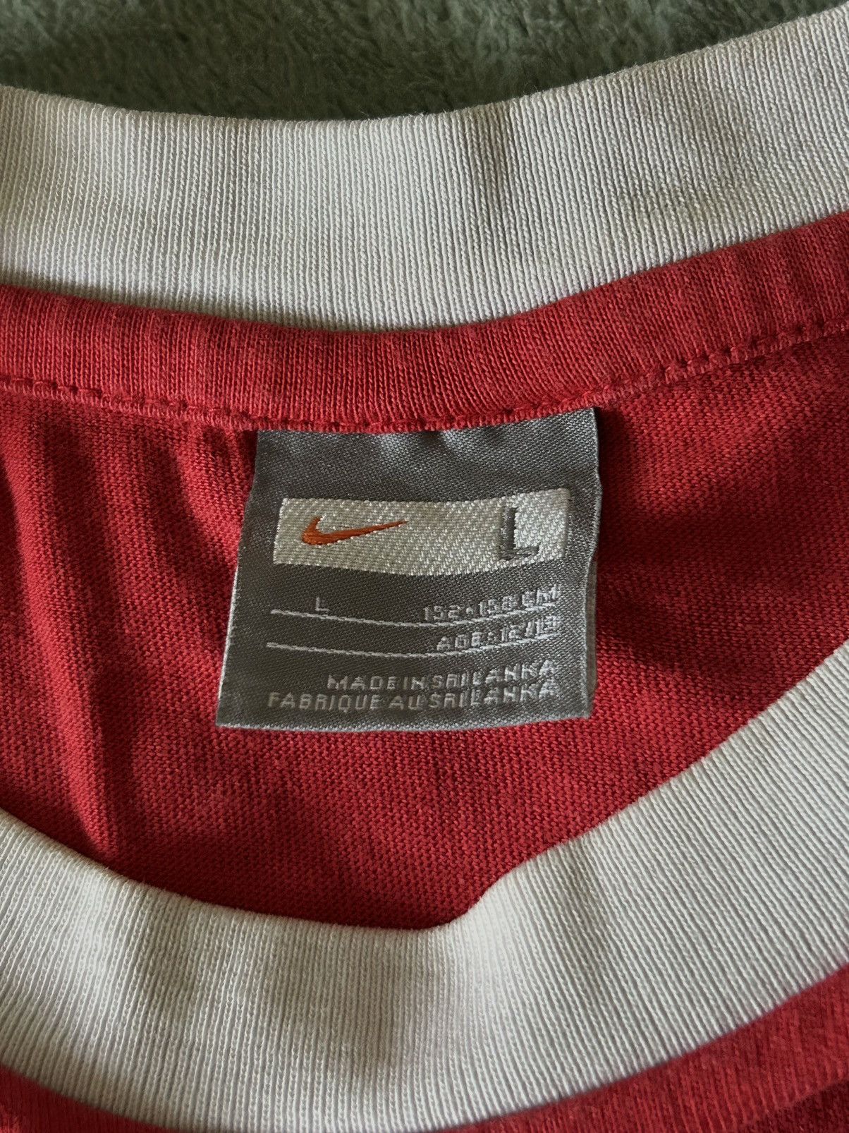 Nike × Vintage Vintage 90’s Nike Manchester United Rooney tee Size US S / EU 44-46 / 1 - 4 Thumbnail