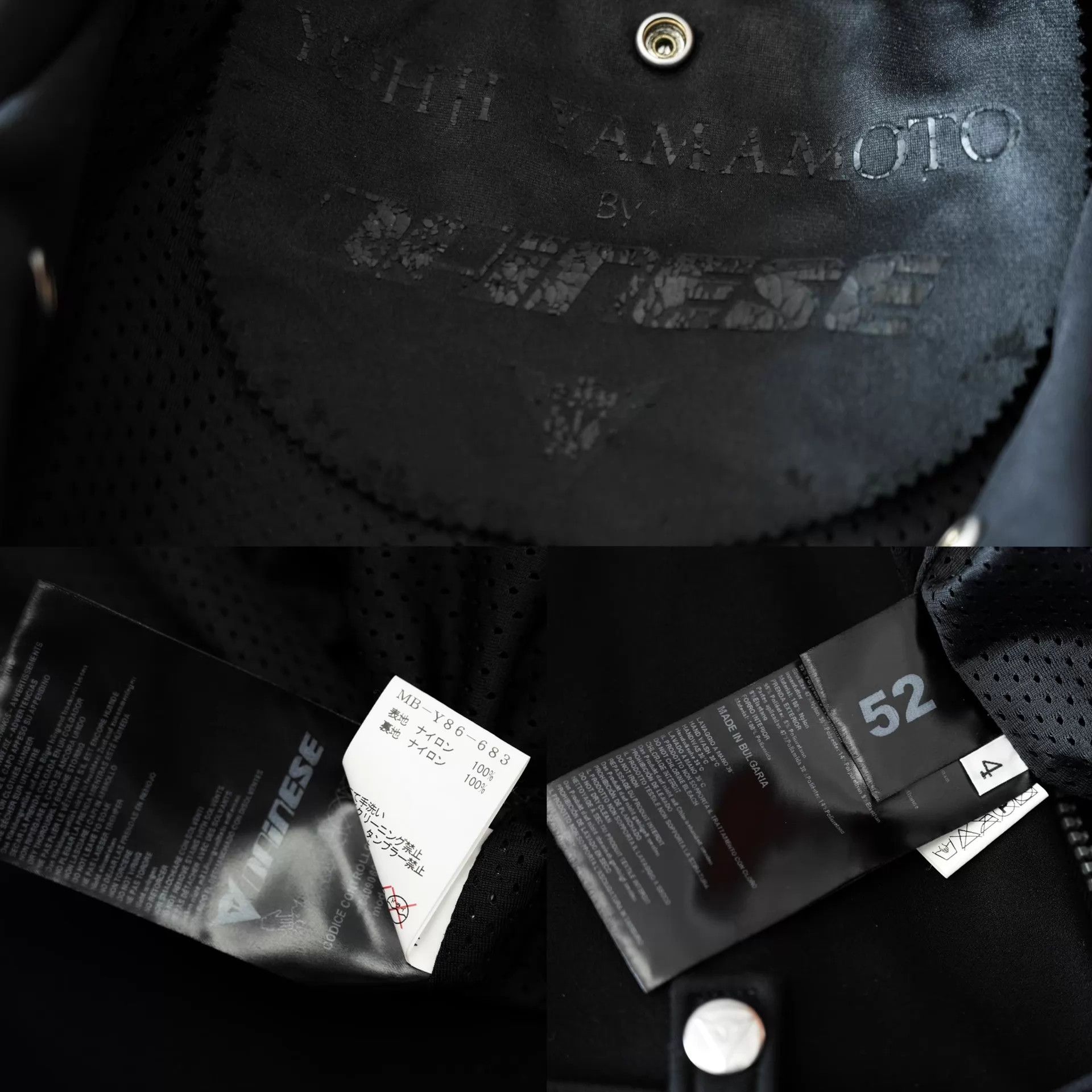 Yohji Yamamoto Yohji Yamamoto x DAINESE Zip Jacket Size 52 Size US L / EU 52-54 / 3 - 9 Thumbnail