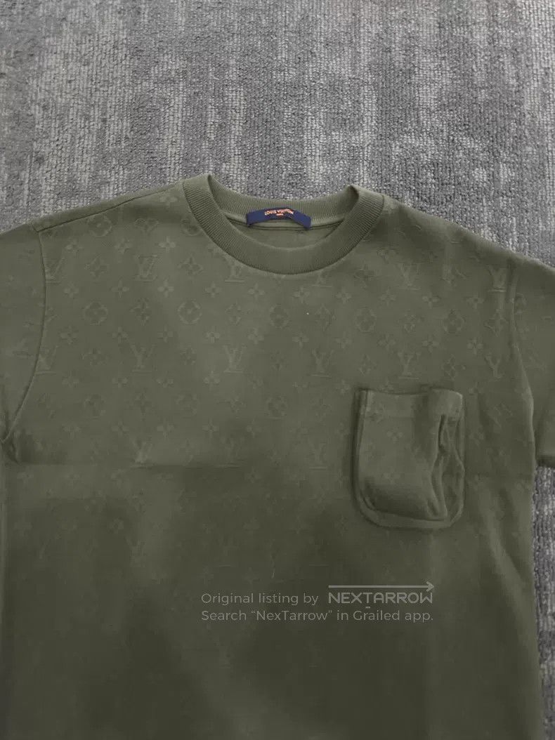 Louis Vuitton Louis Vuitton Green short-sleeved T-shirt Size US S / EU 44-46 / 1 - 3 Thumbnail