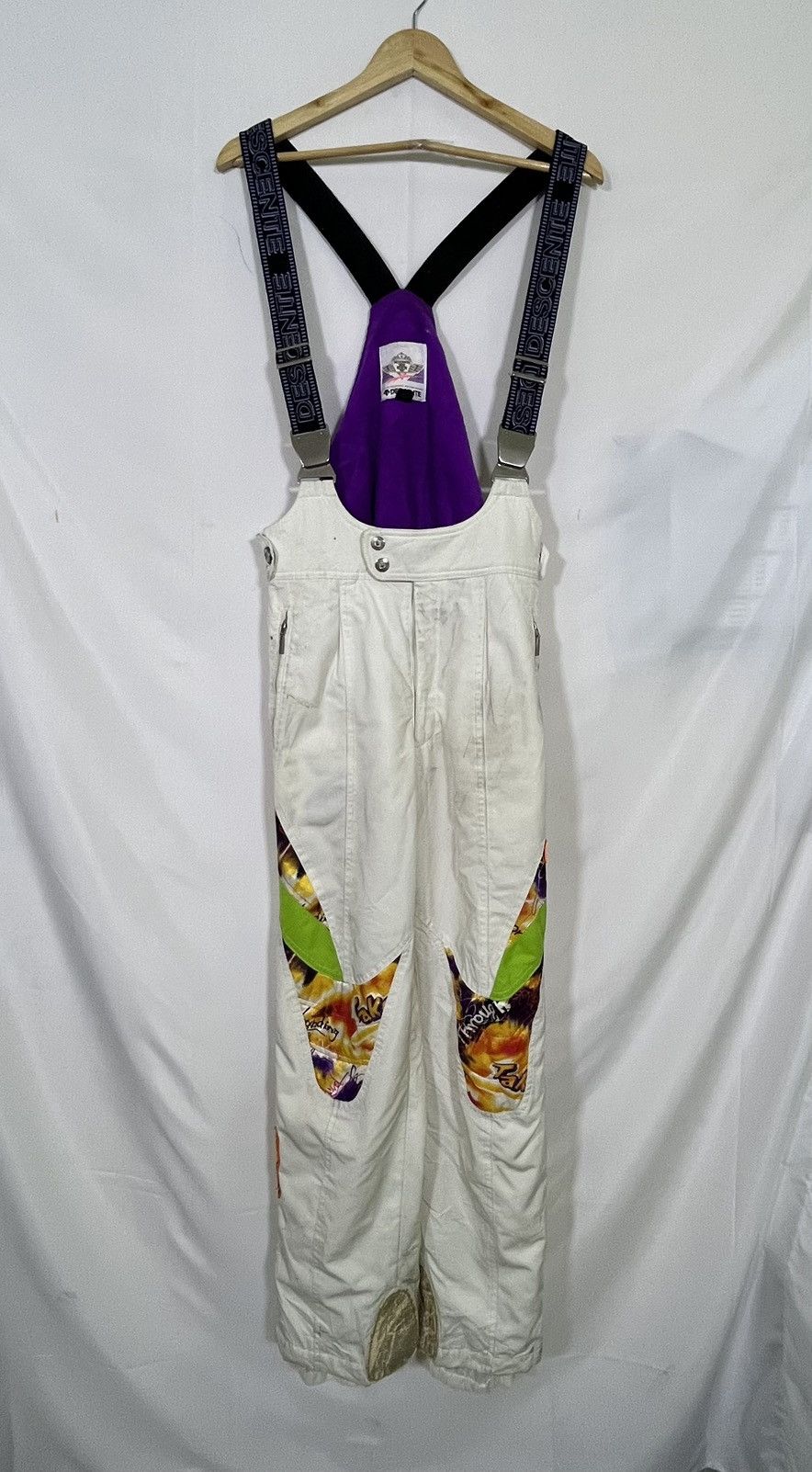 Descente VINTAGE DESCENTE SKI WEAR OVERALL JUMPSUIT Size US 31 - 1 Thumbnail