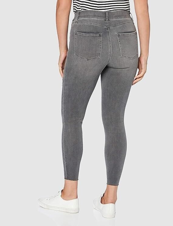 Spanx Spanx 20213R Distressed Skinny Jeans Vintage Grey ( XS ) Size 24" / US 00 / IT 34 - 3 Thumbnail