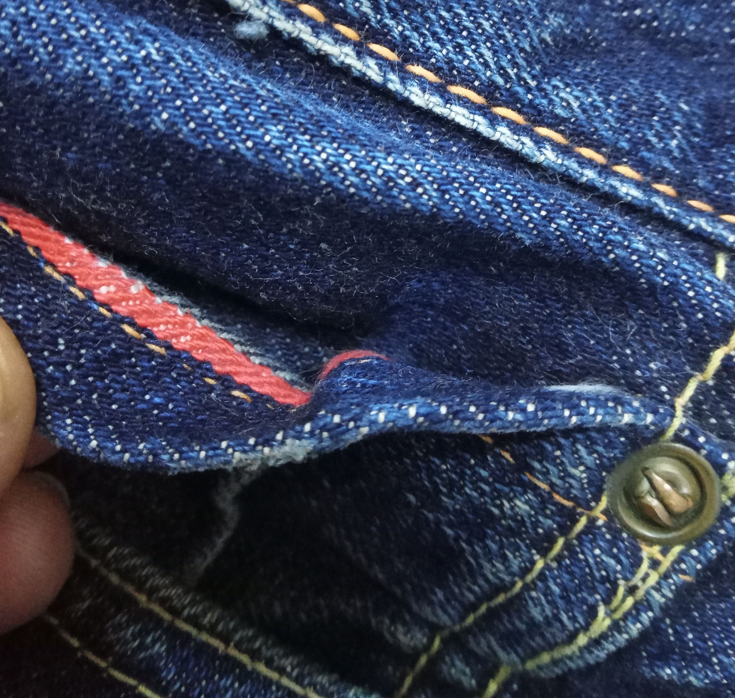Kapital Kapital Redline Selvedge With Buckle Back Rare Jeans Size US 32 / EU 48 - 11 Thumbnail