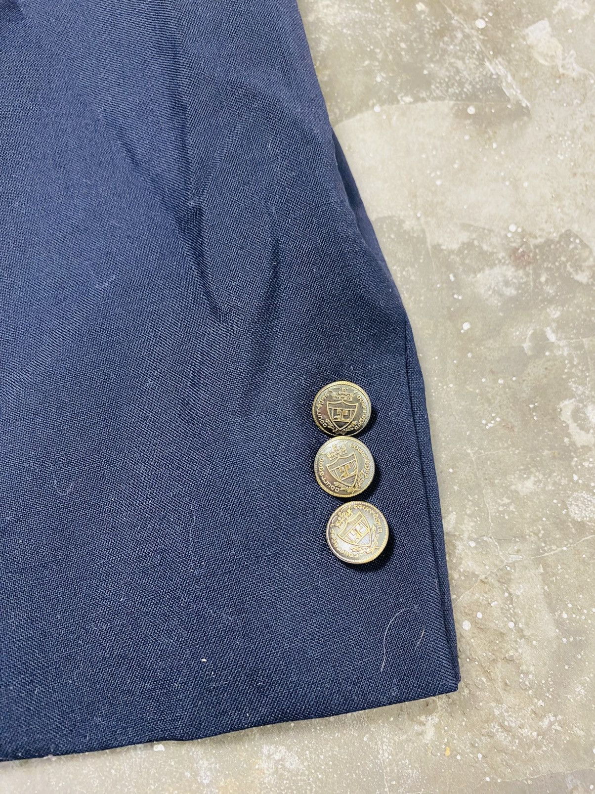 Courreges Rare Vintage Courreges Homme Double Breasted Blazer Size US M / EU 48-50 / 2 - 10 Thumbnail