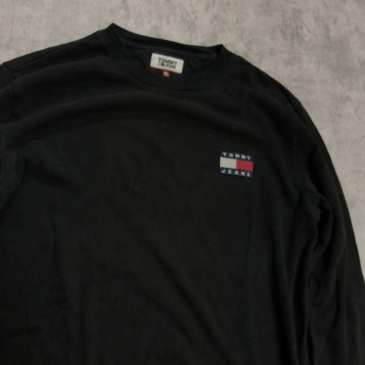 Tommy Hilfiger Black Tommy Hilfiger long sleeve t-shirt Size US XL / EU 56 / 4 - 2 Thumbnail