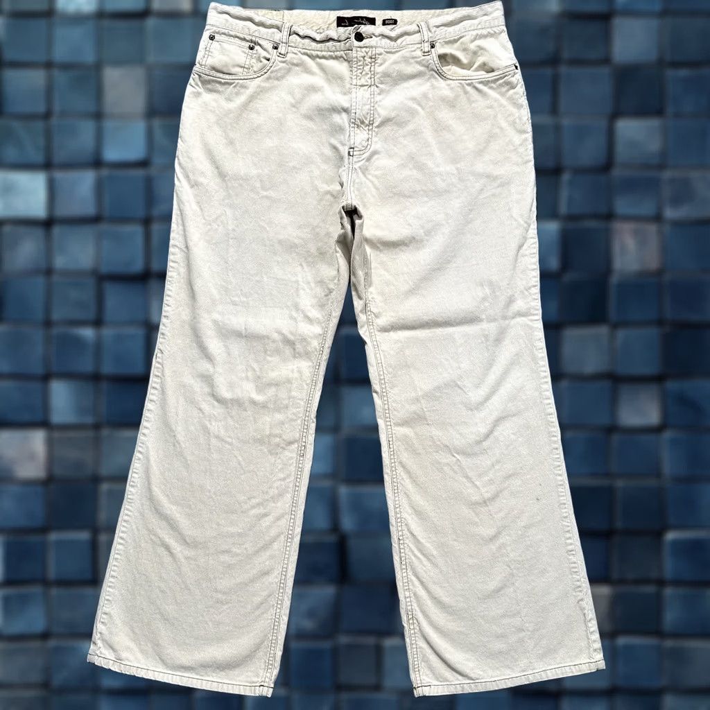 Vintage VINTAGE Aeropostale Pants Mens 38x30 Cream Corduroy Boot Wide Leg Y2K 90s Beige Size US 38 / EU 54 - 1 Thumbnail