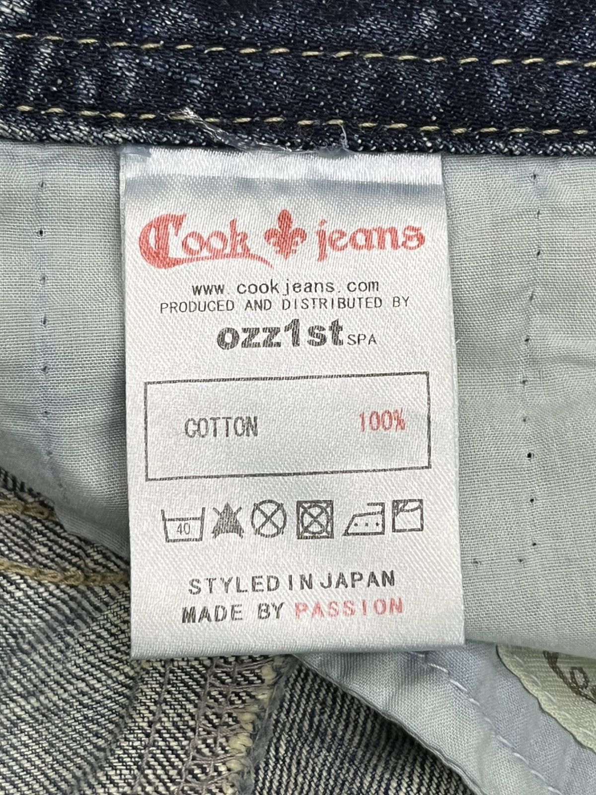 Cook Jeans Cook Jeans Fleur De Lis Grunge Distressed ERD Denim Size US 36 / EU 52 - 15 Thumbnail