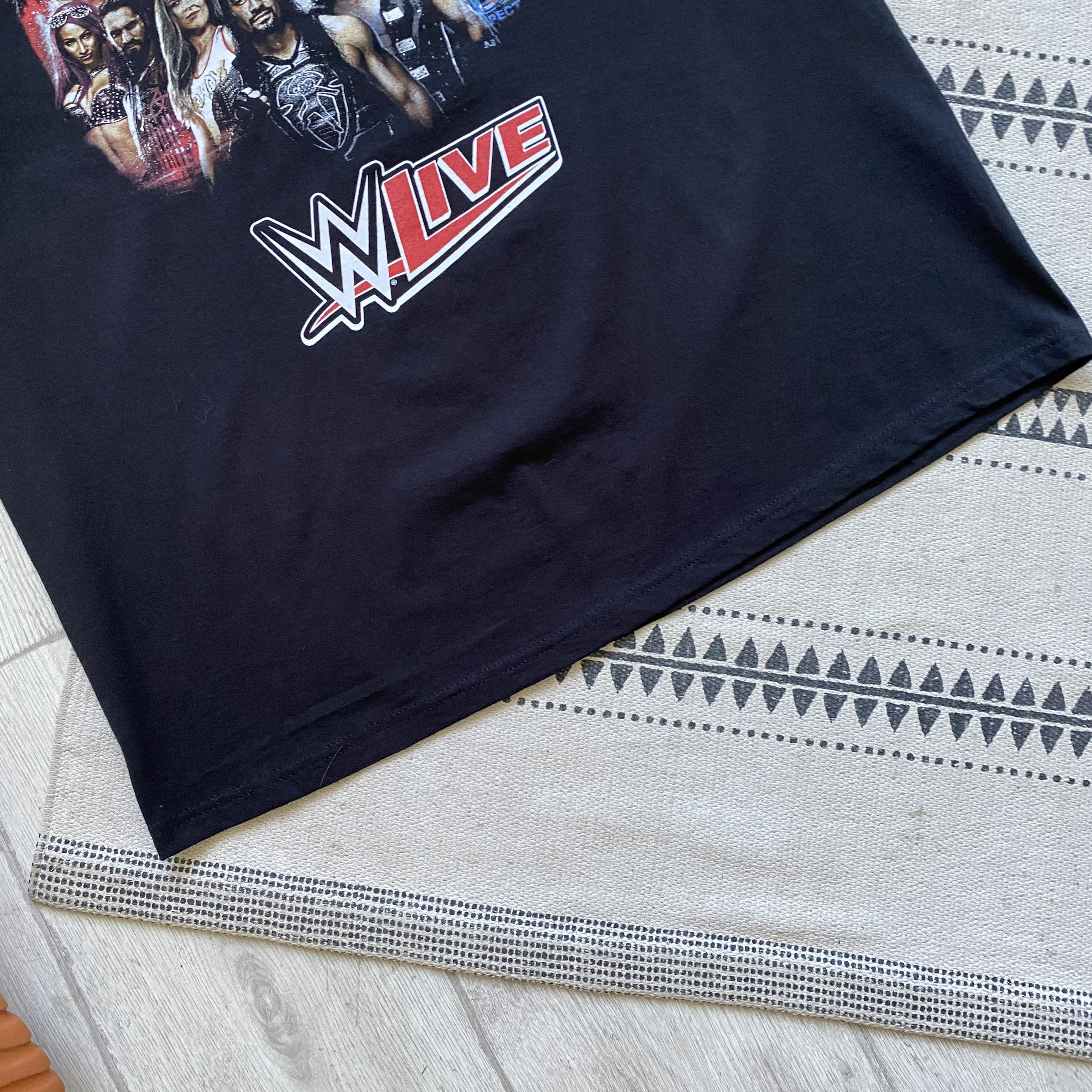 WWE WWF WWE tour Tee Wrestling John Cena Triple H CM Punk Size US XL / EU 56 / 4 - 4 Thumbnail