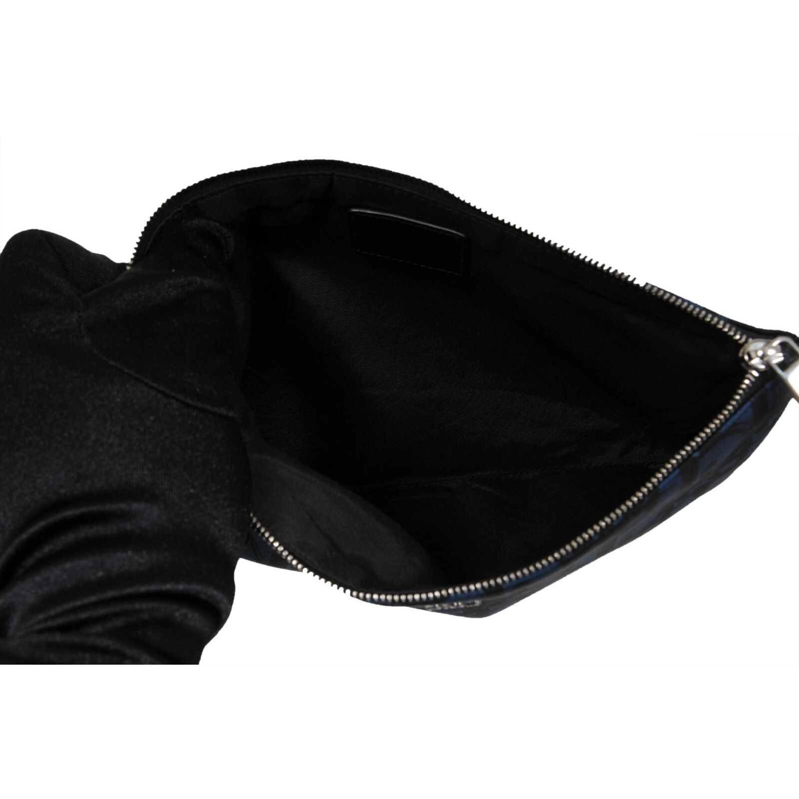 Dior Dior Oblique Logo Pouch Blue Black Size ONE SIZE - 13 Thumbnail