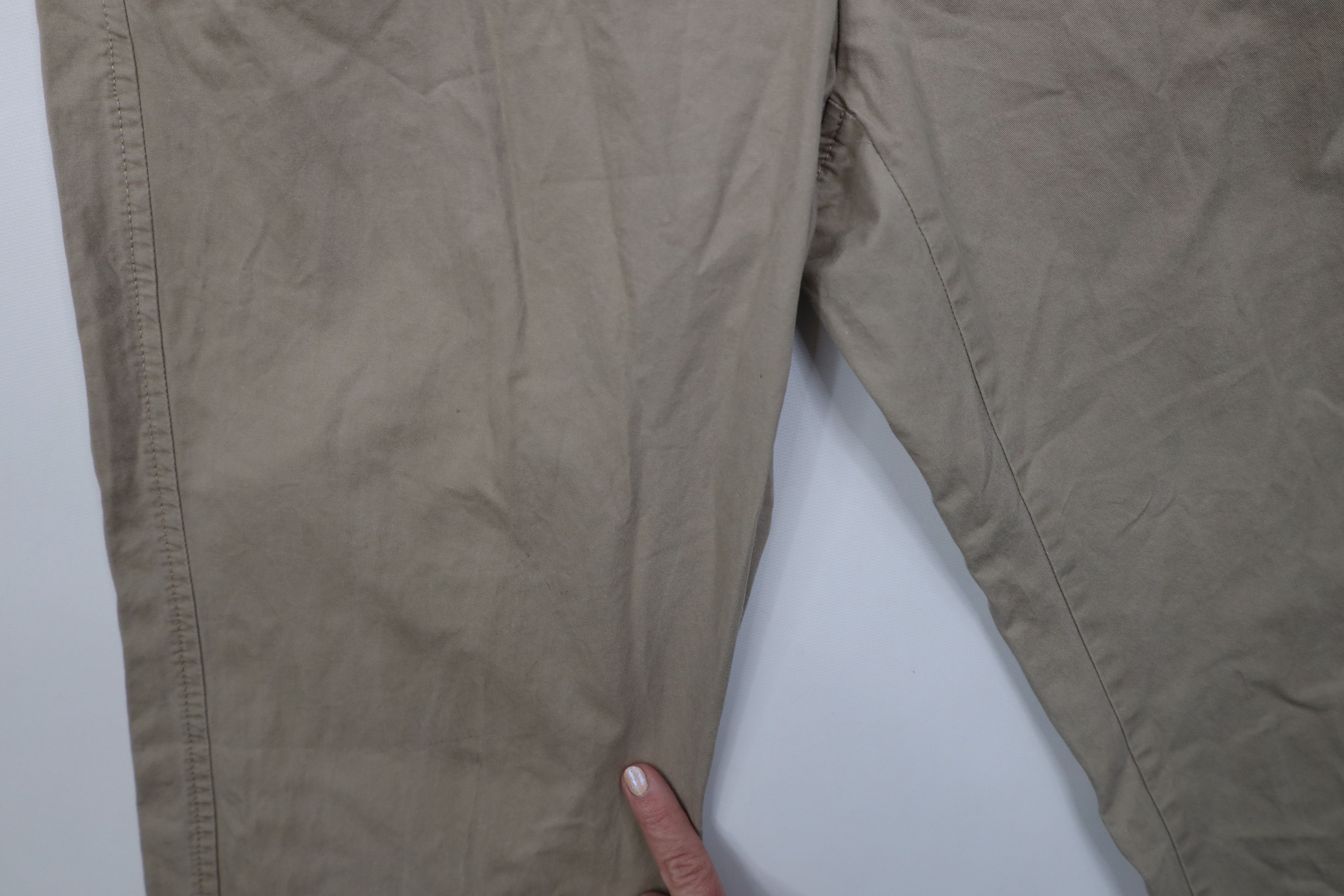 Calvin Klein Vintage 90s Y2K Calvin Klein Straight Leg Chino Pants Beige Size US 32 / EU 48 - 6 Thumbnail