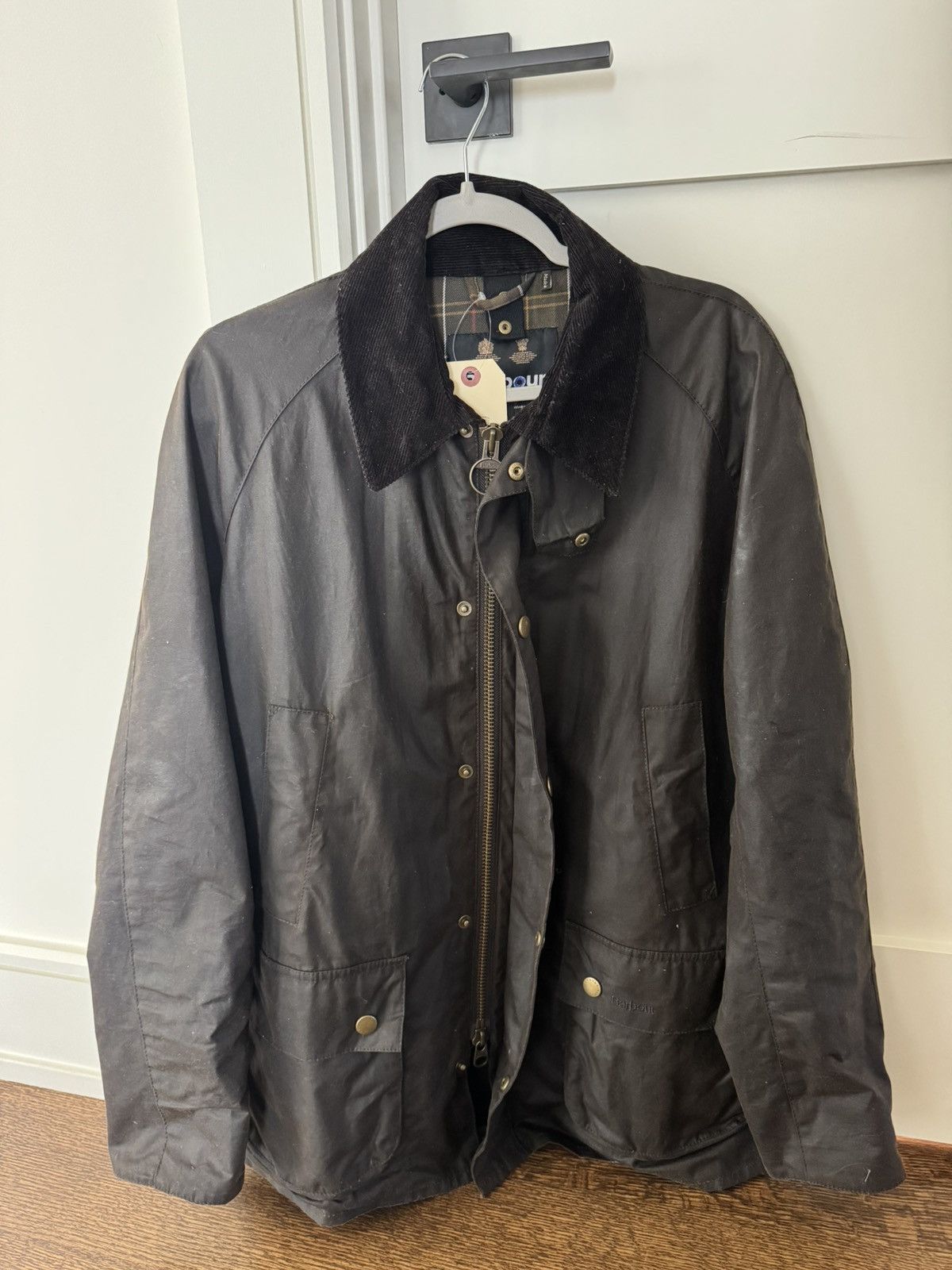 Barbour Barbour Beaufort Wax Jacket — Brown, Size L Size US L / EU 52-54 / 3 - 3 Thumbnail