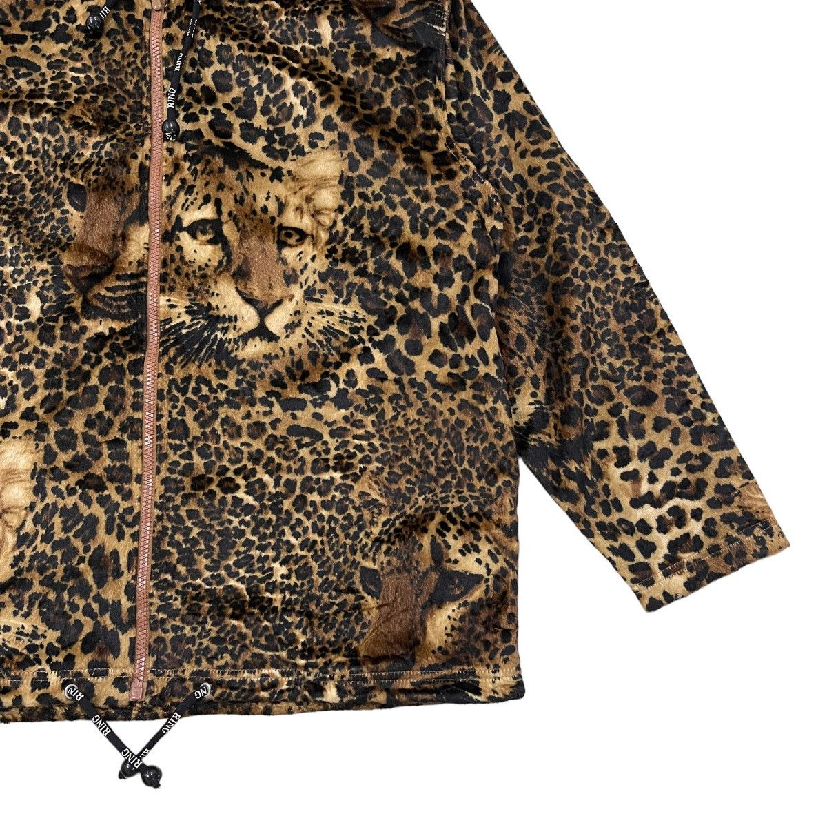 Art Comes First 🔥Vintage Planet Blue Island Leopard Print Hoodie Jacket Size US M / EU 48-50 / 2 - 8 Thumbnail