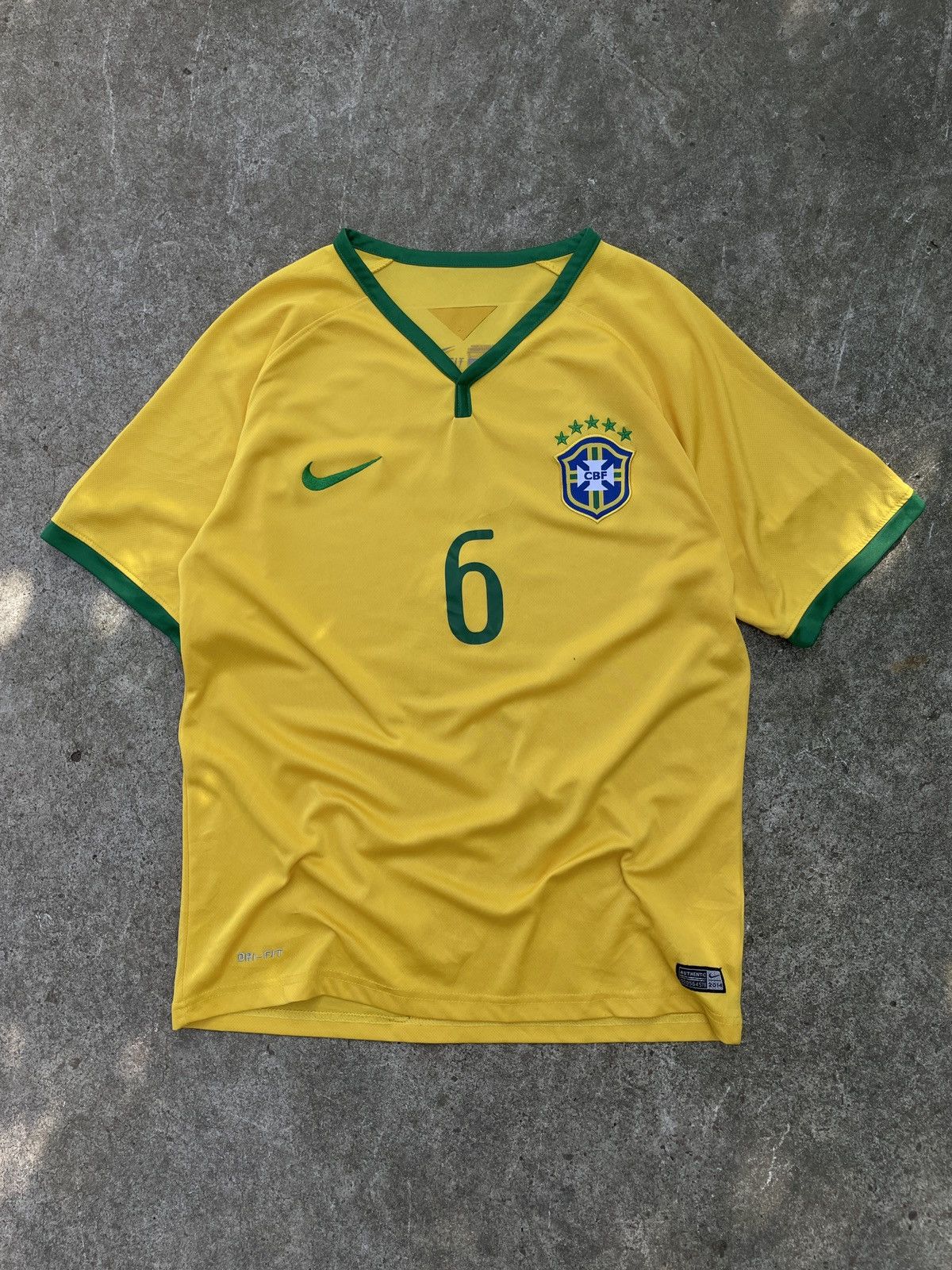 Nike × Vintage Nike Marcelo Brazil National Soccer Futbol Jersey Kit Size US S / EU 44-46 / 1 - 2 Thumbnail