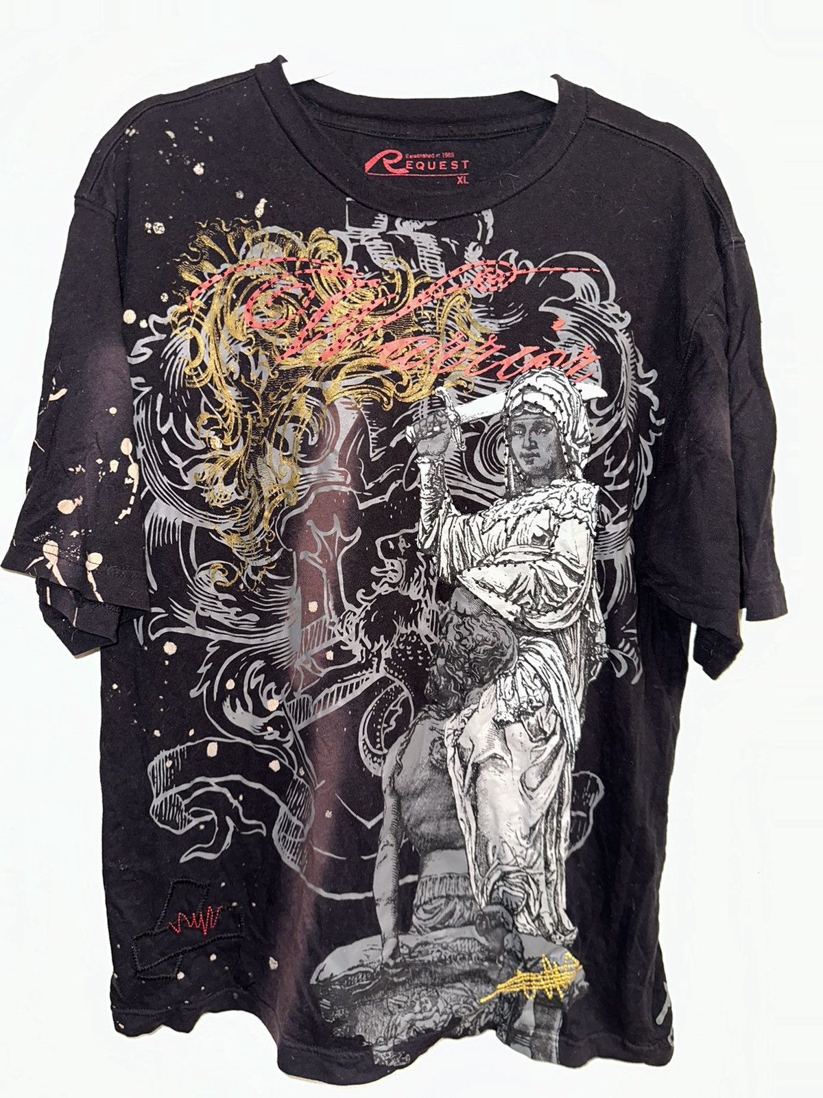 Vintage Graphic Tee Size US XL / EU 56 / 4 - 1 Thumbnail